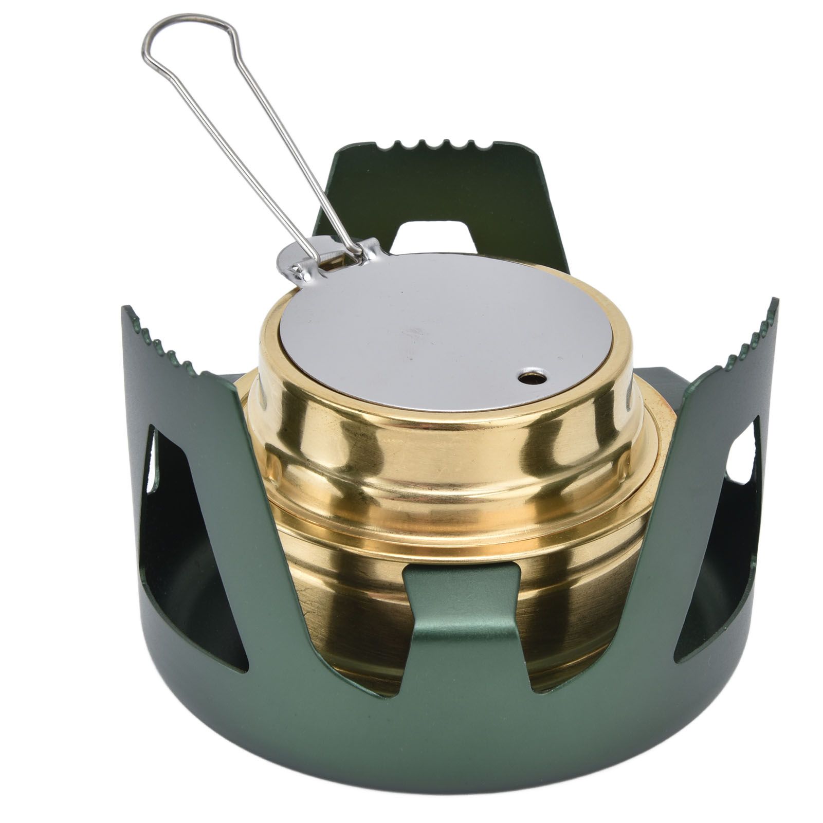 Camping Stove Windproof Vaporizable Portable Liquid Spirit Stove with Stand view 7
