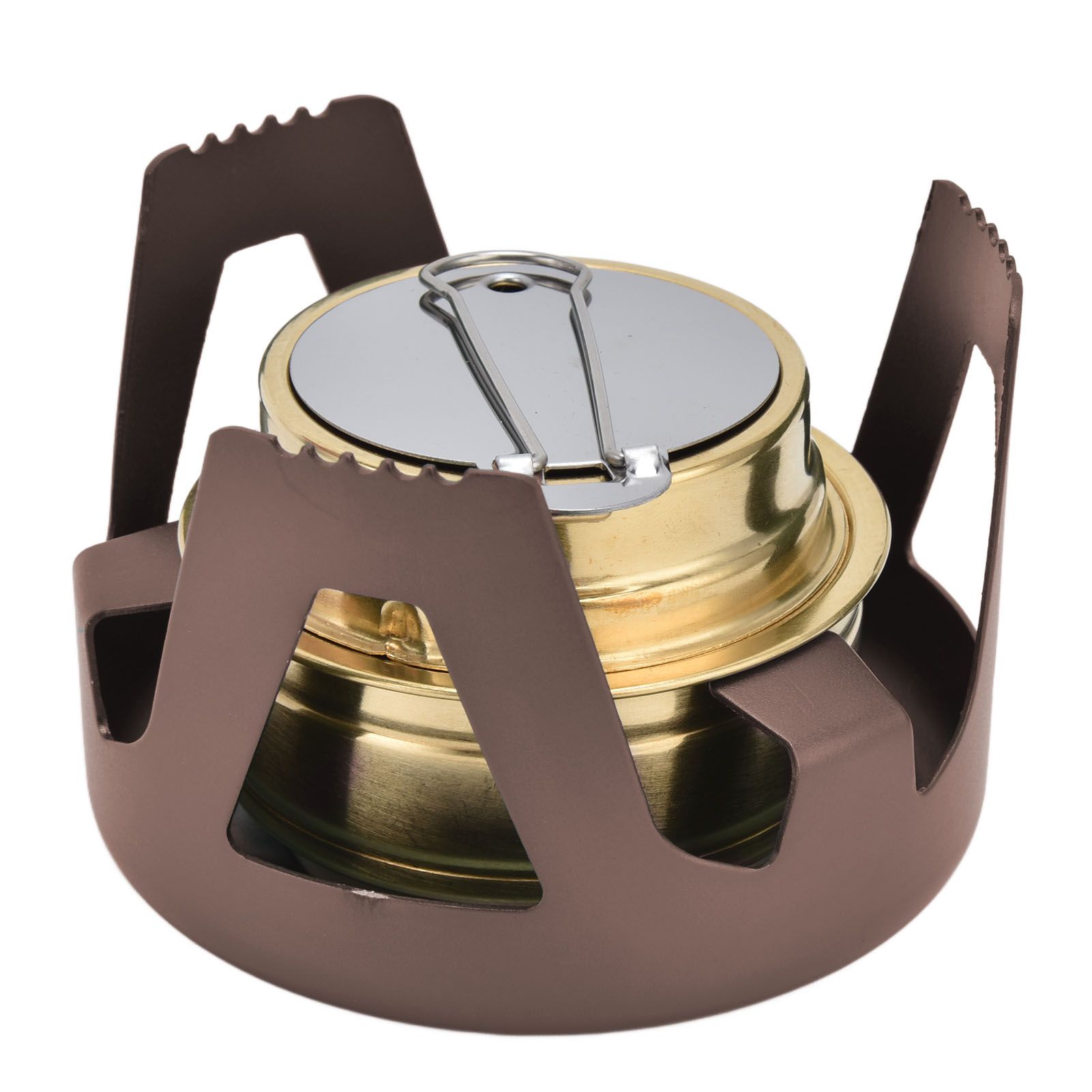 Camping Stove Windproof Vaporizable Portable Liquid Spirit Stove with Stand view 2