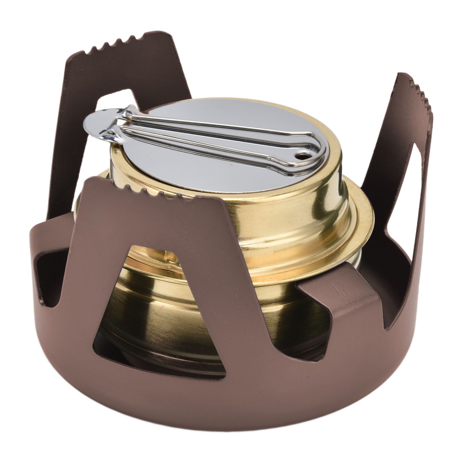 Camping Stove Windproof Vaporizable Portable Liquid Spirit Stove with Stand view 6