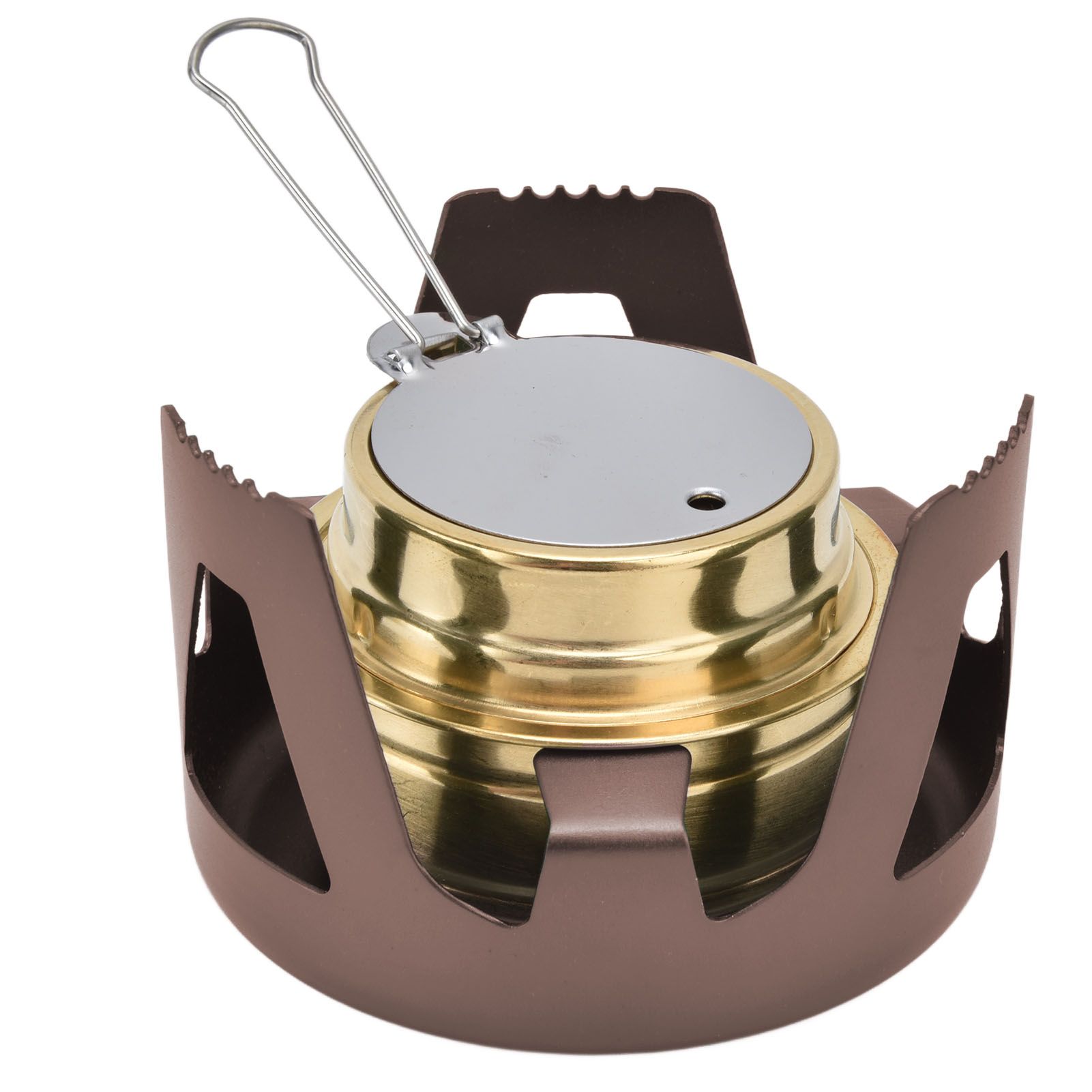 Camping Stove Windproof Vaporizable Portable Liquid Spirit Stove with Stand view 7