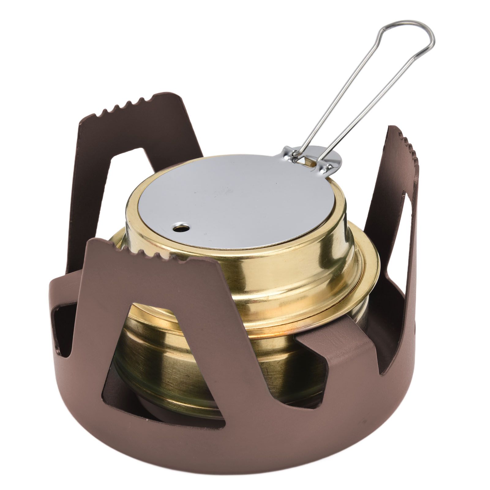 Camping Stove Windproof Vaporizable Portable Liquid Spirit Stove with Stand view 8