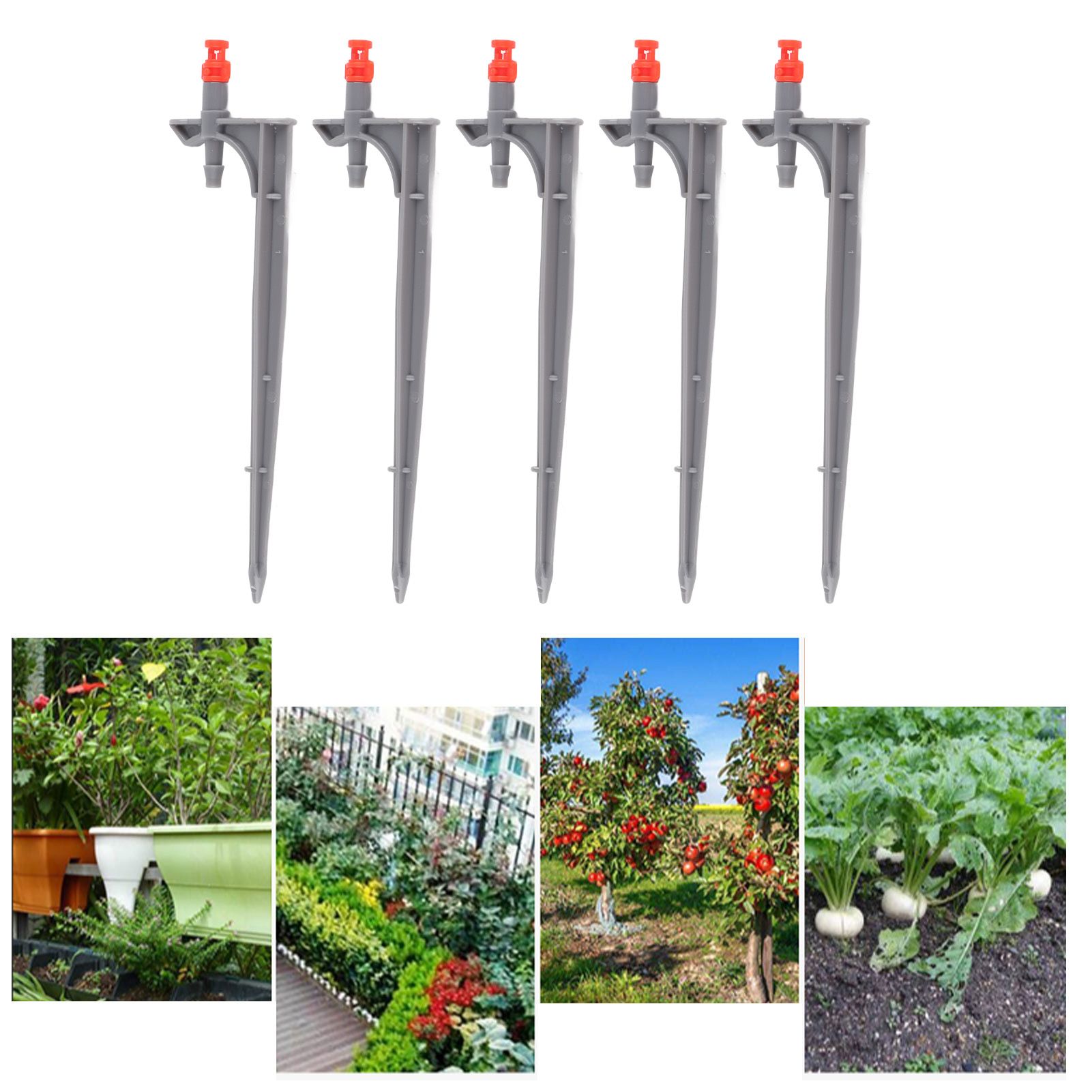 20Pcs/Bag Irrigation Dripper with Ground Insert Fruit Tree Drip Irrigation view 11