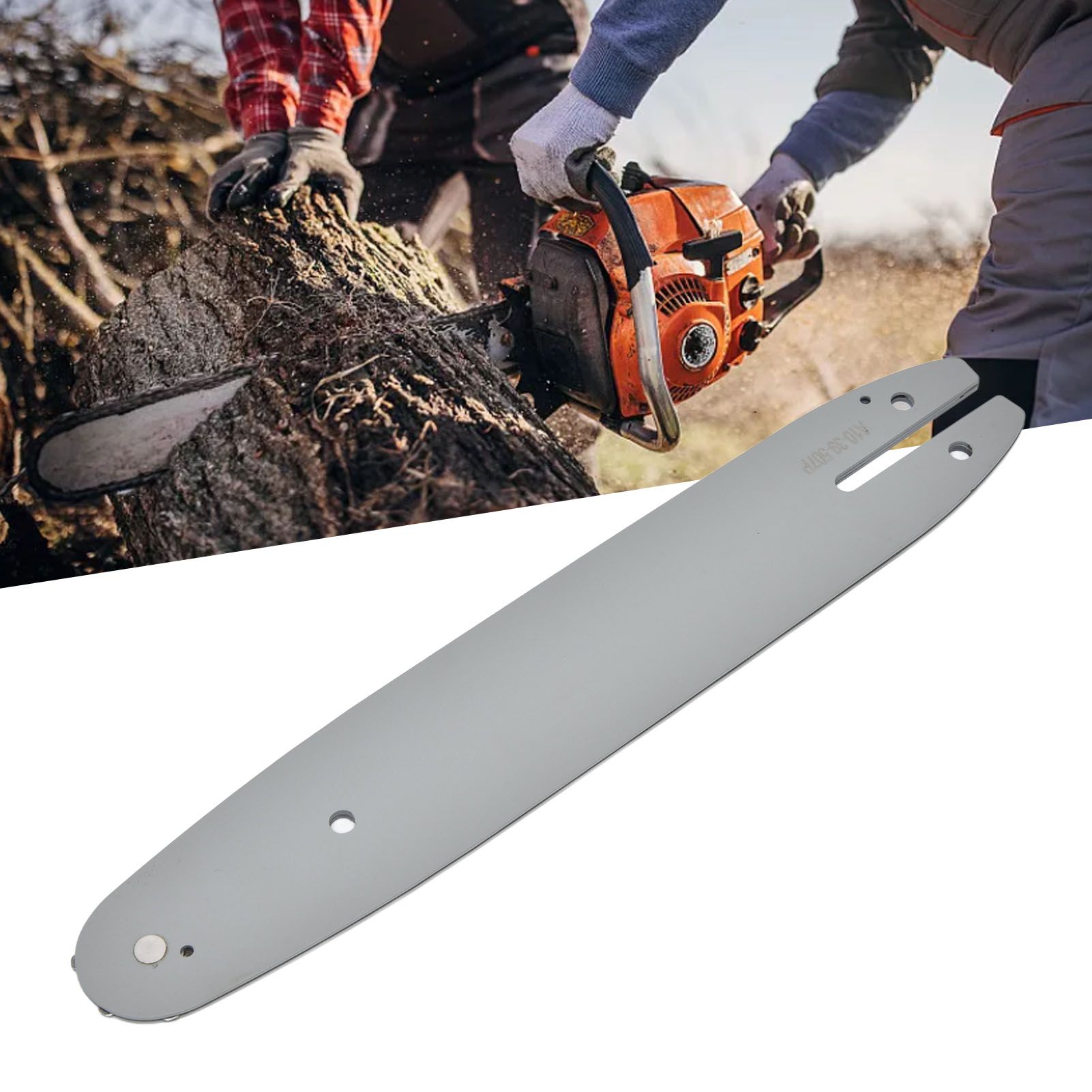 Chainsaw Guide Bar Manganese Steel Safe Replacement Sprocket Nose Guide Plate view 12