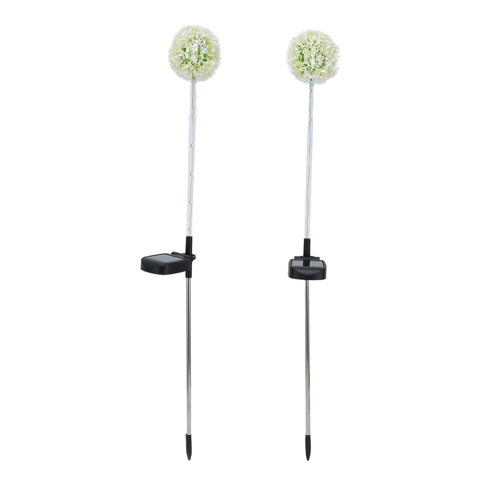 2set Solar Dandelions Garden Lights 6LED Colorful Outdoor Lawn Lamp for Patio view 7
