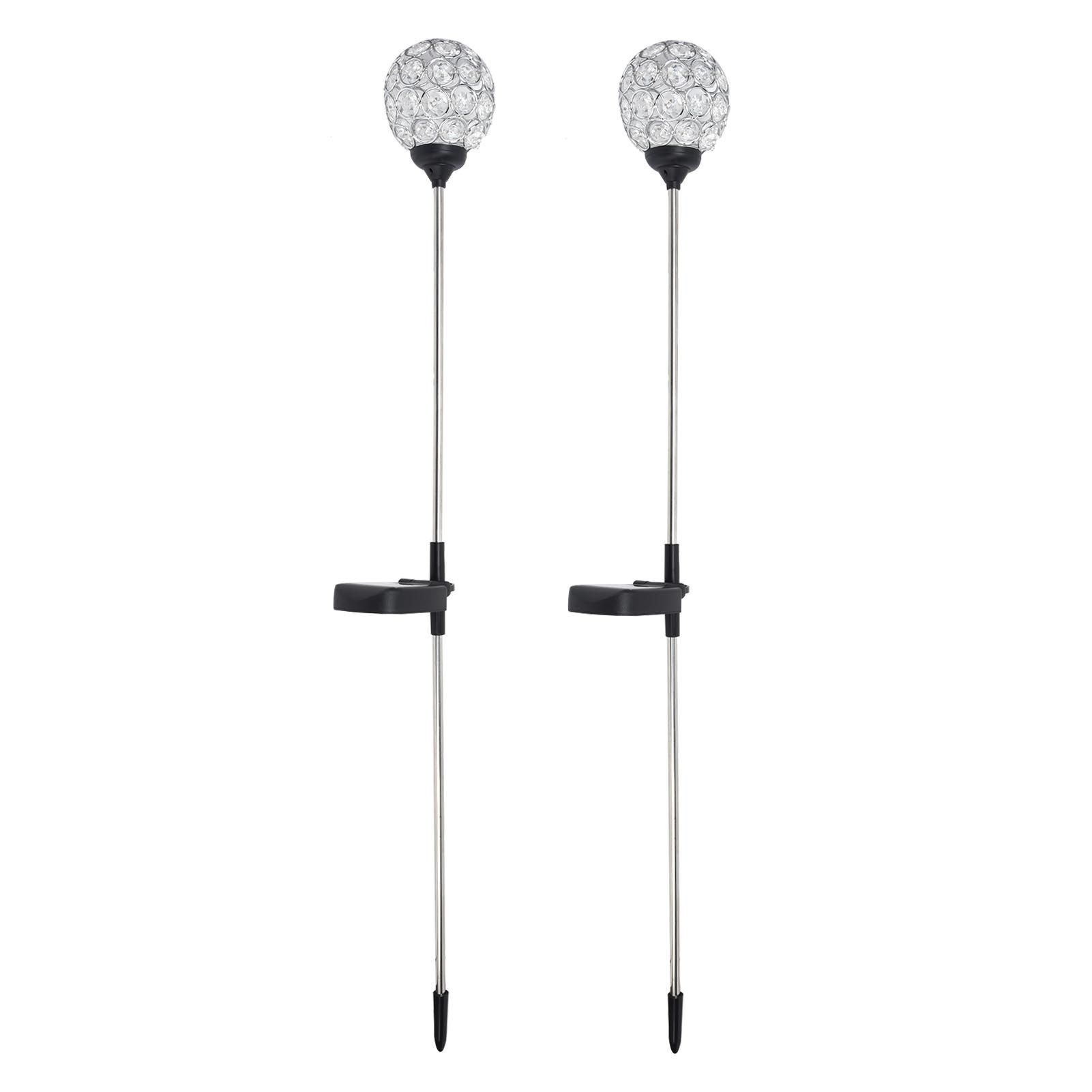 Solar Garden Lights Outdoor LED Globe Lamp Color Changing IP65 Waterproof for view 2
