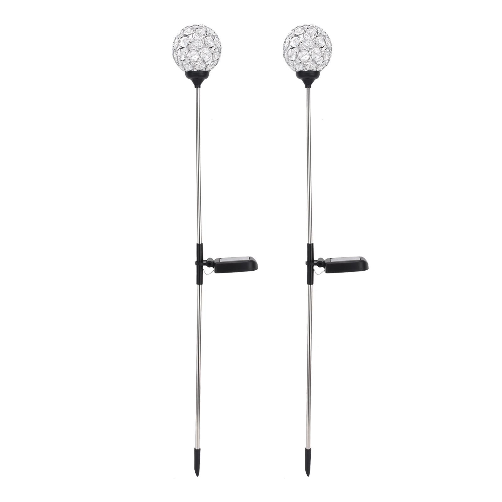 Solar Garden Lights Outdoor LED Globe Lamp Color Changing IP65 Waterproof for view 3