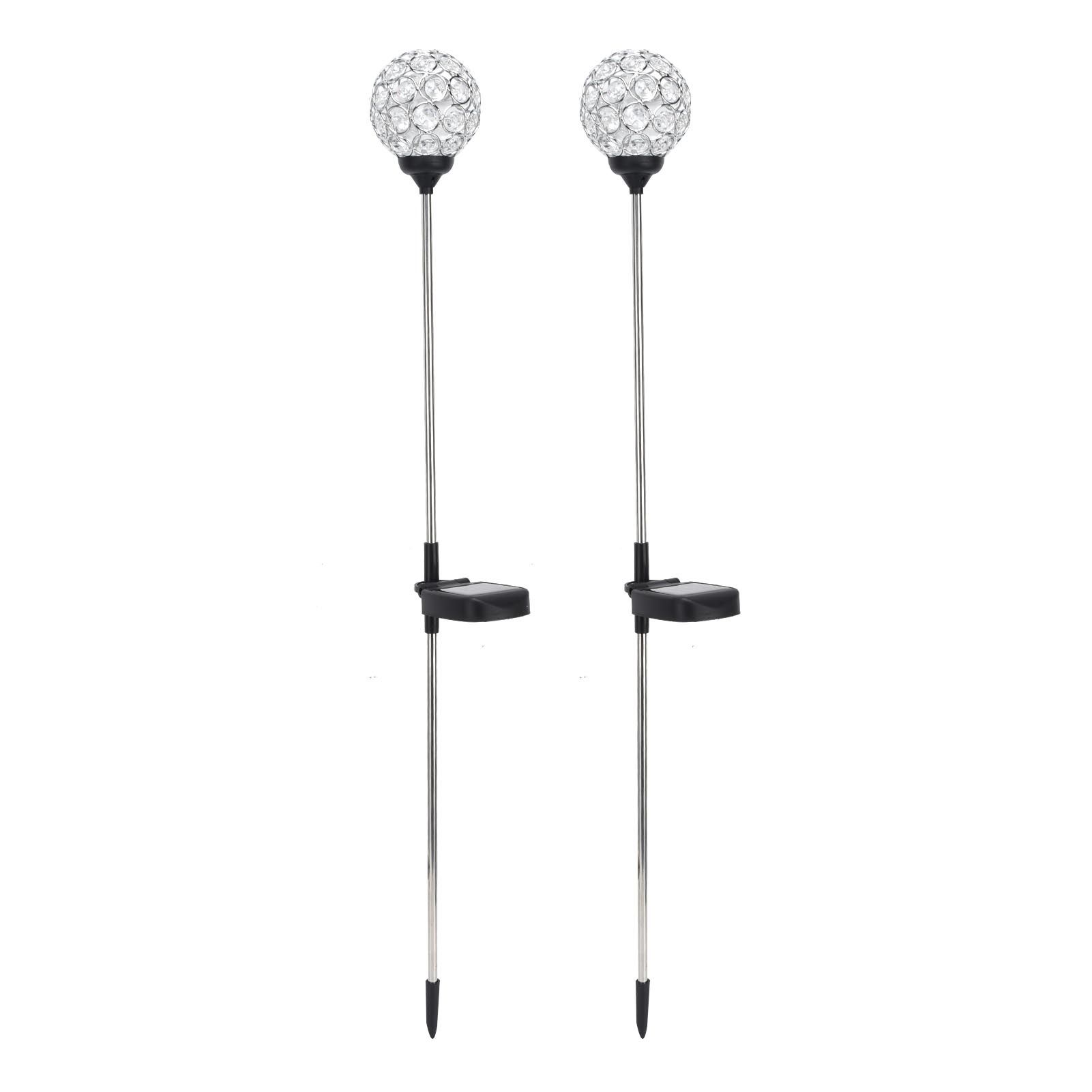 Solar Garden Lights Outdoor LED Globe Lamp Color Changing IP65 Waterproof for view 4