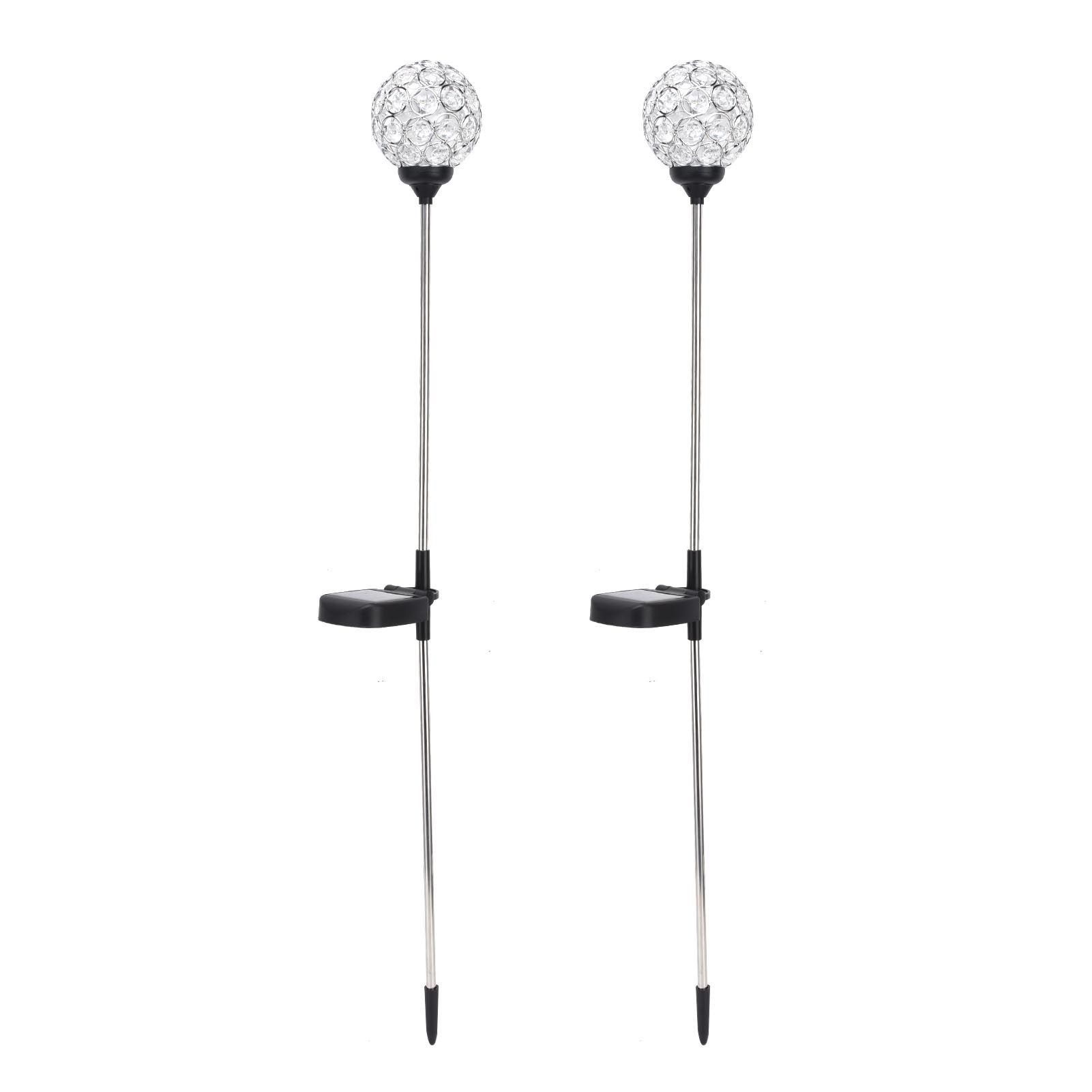 Solar Garden Lights Outdoor LED Globe Lamp Color Changing IP65 Waterproof for view 5