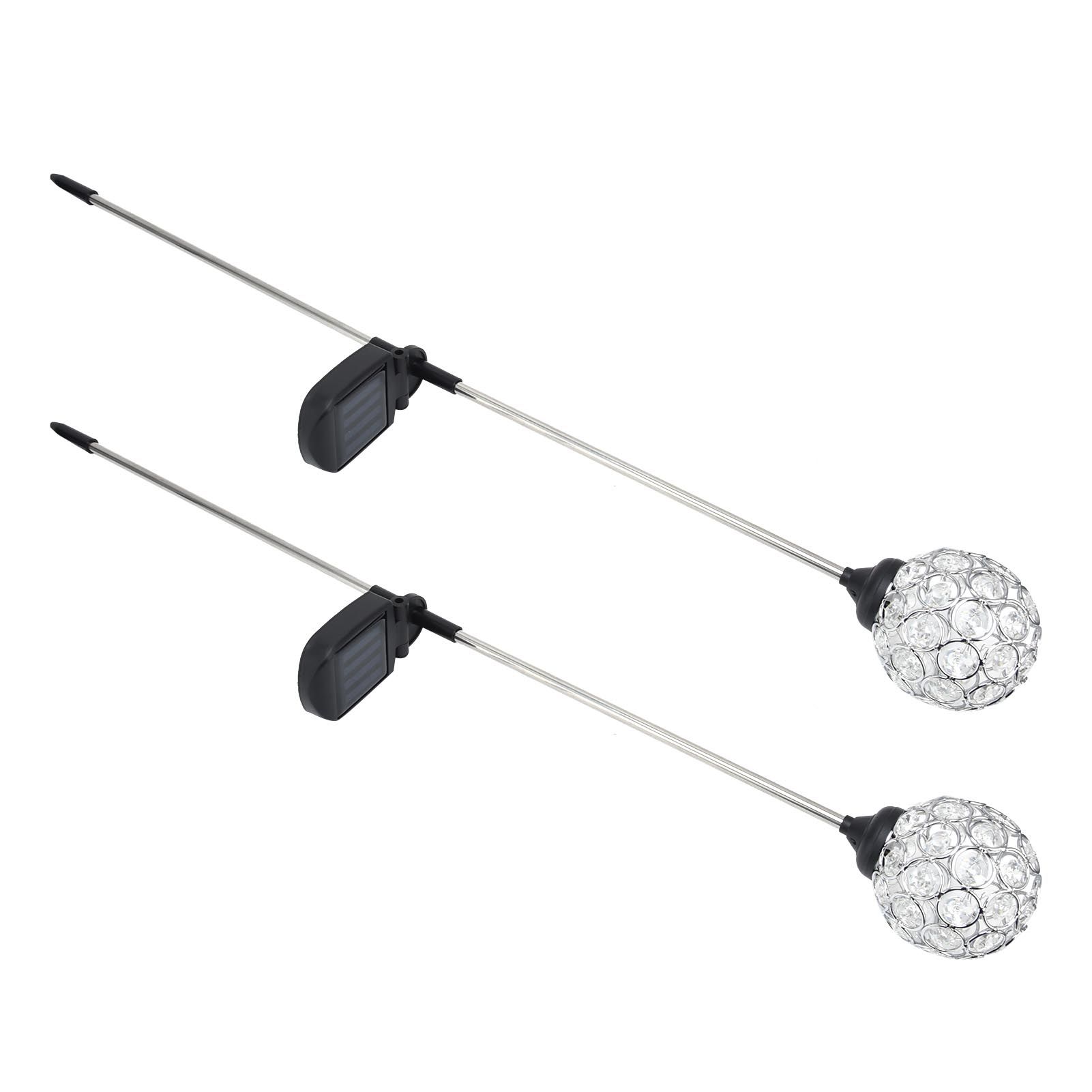 Solar Garden Lights Outdoor LED Globe Lamp Color Changing IP65 Waterproof for view 7