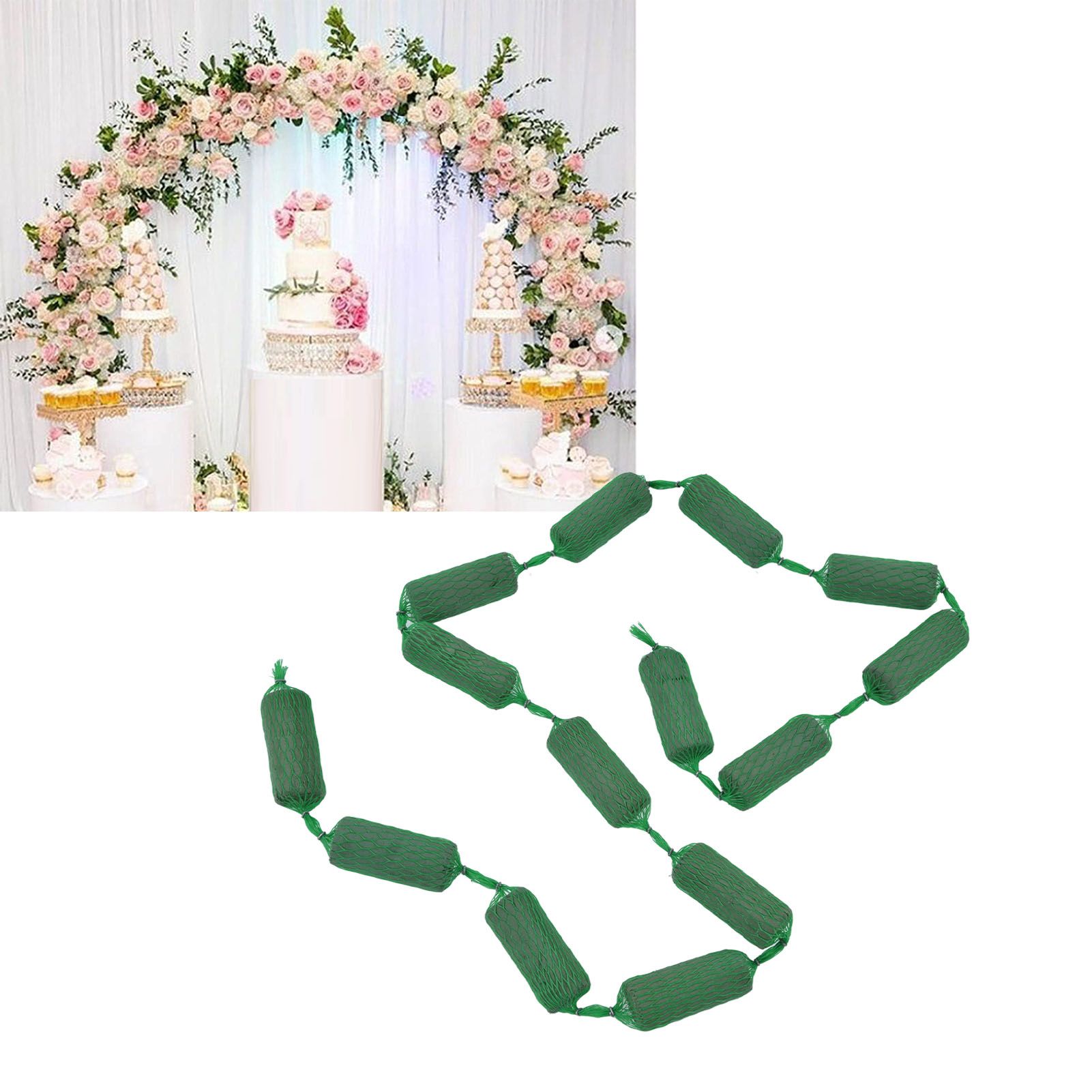 14pcs Floral Foam Bricks Water Absorption Flower Holder for Wedding Holiday view 11