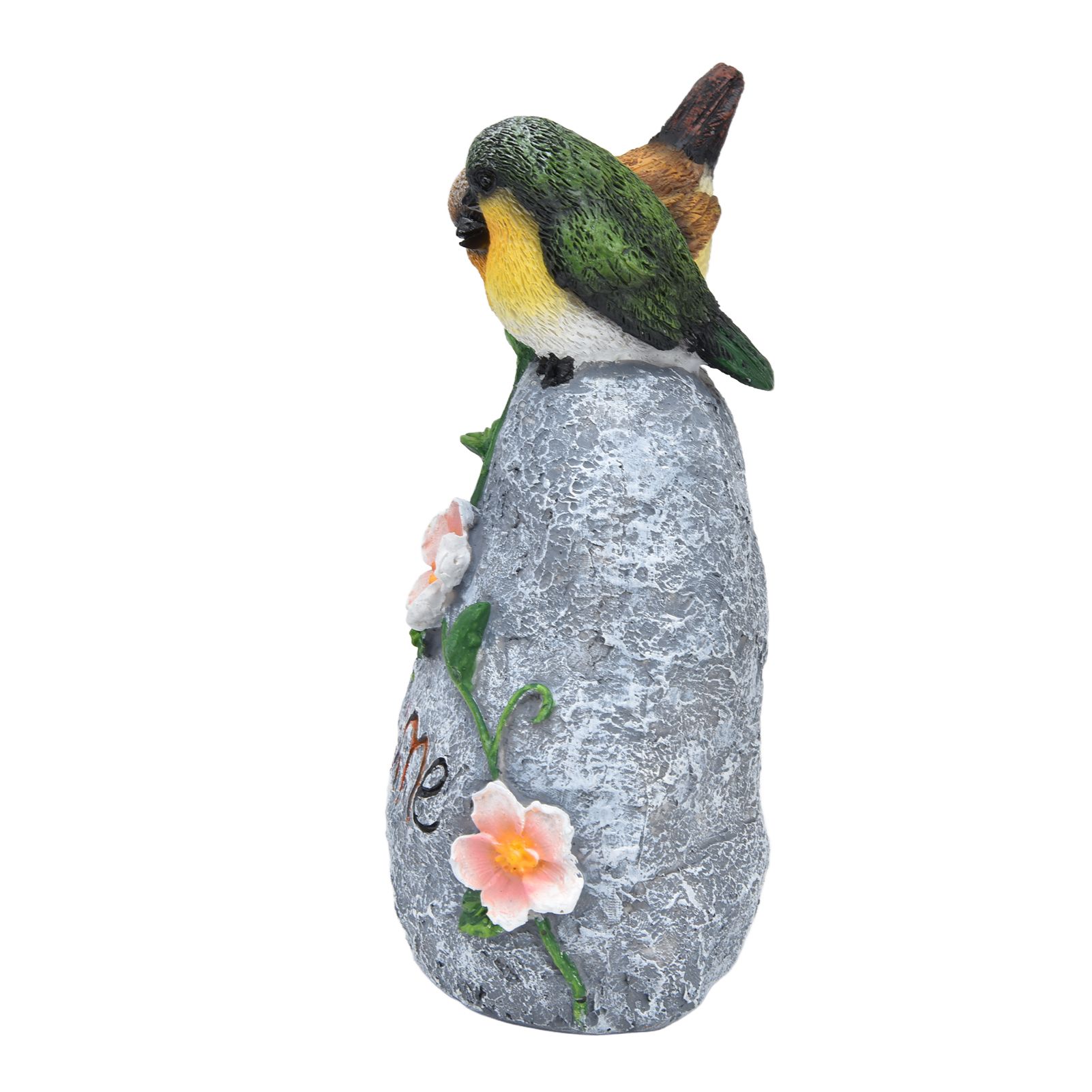 Double Sparrow Welcome Sculpture Cute Simulation Resin Ornament for Outdoor view 8