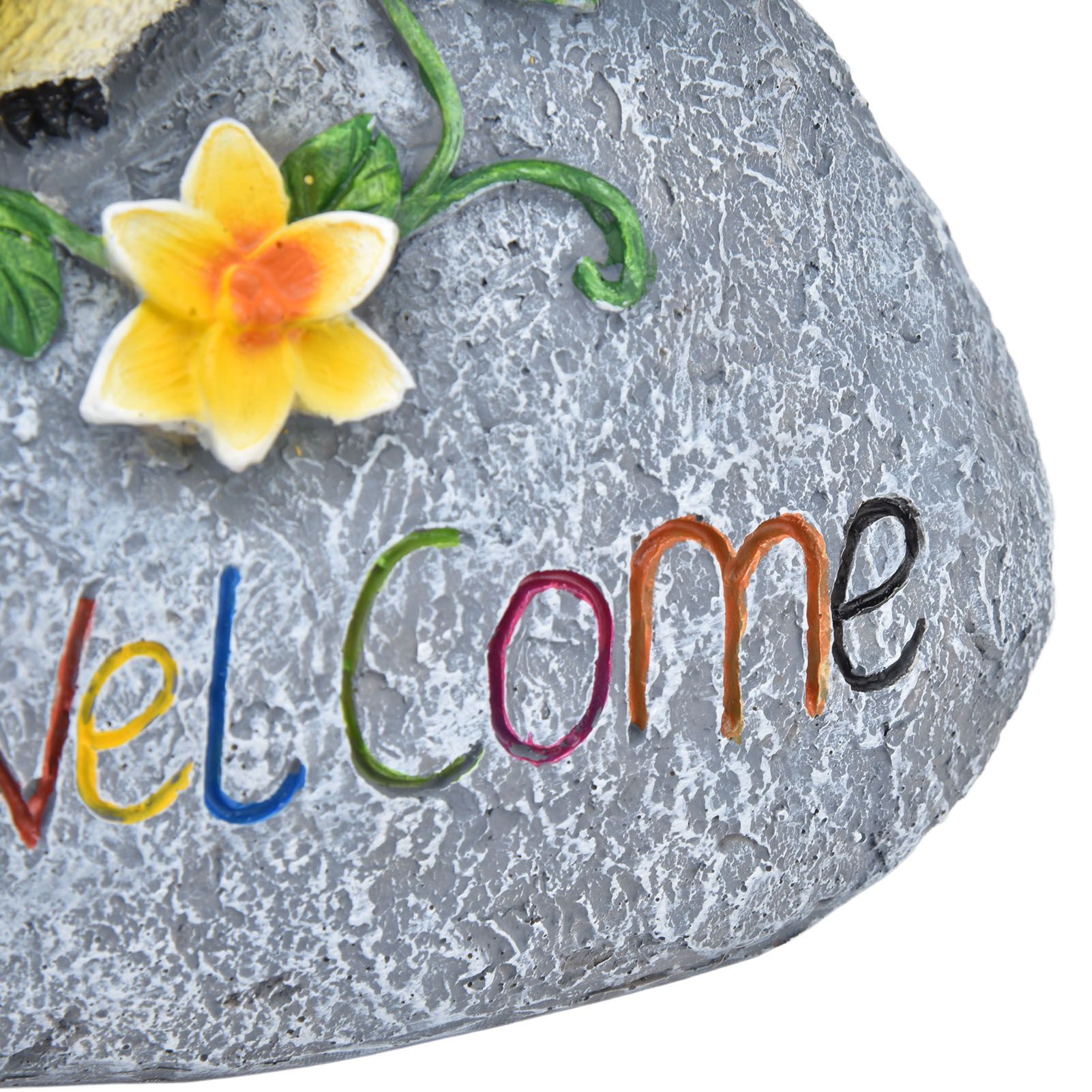 Bird Garden Decor Resin Animal Garden Figurines Welcome Sign Sculptures view 13