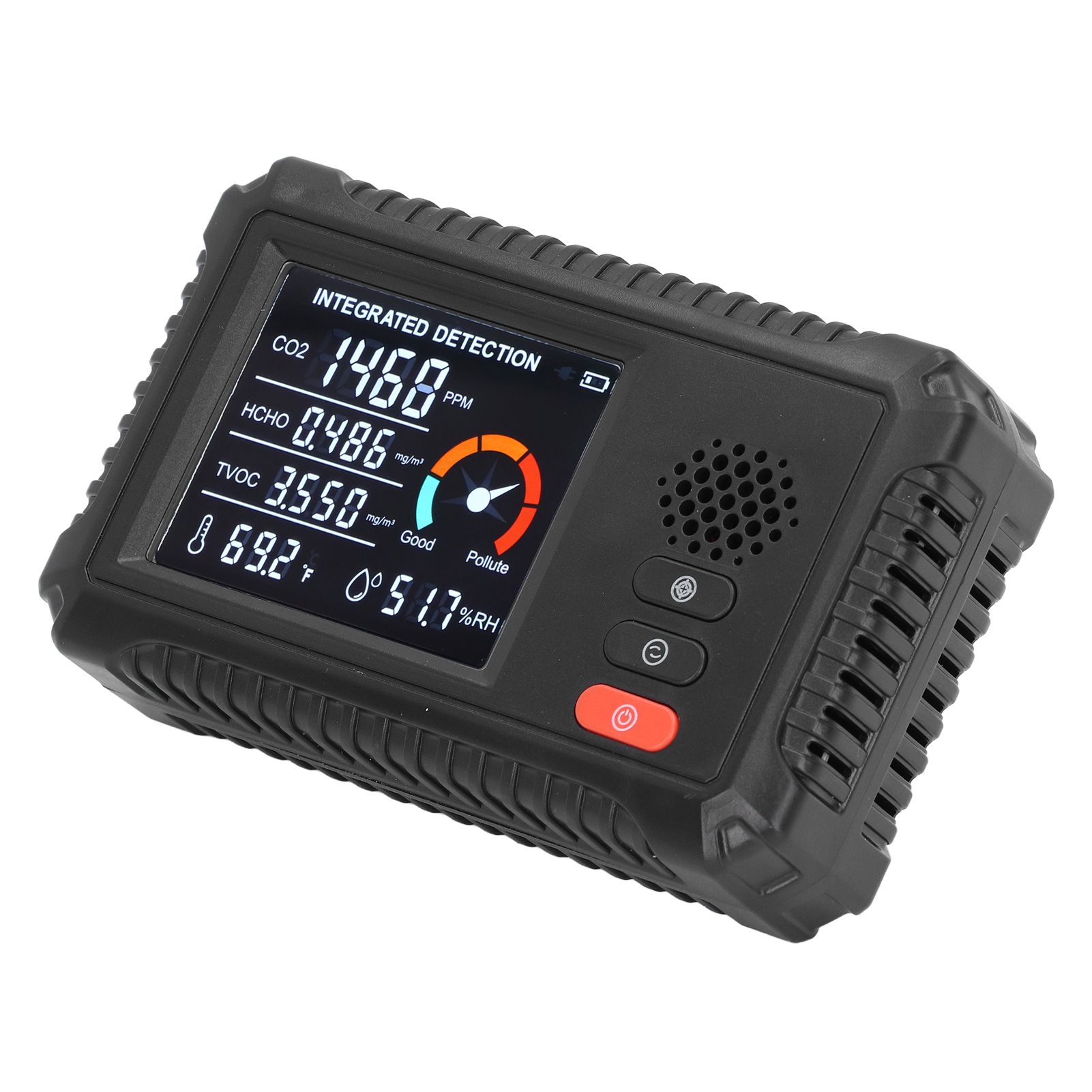 Air Quality Detector 5 in 1 Real Time Environmental Assessment Monitor for view 2