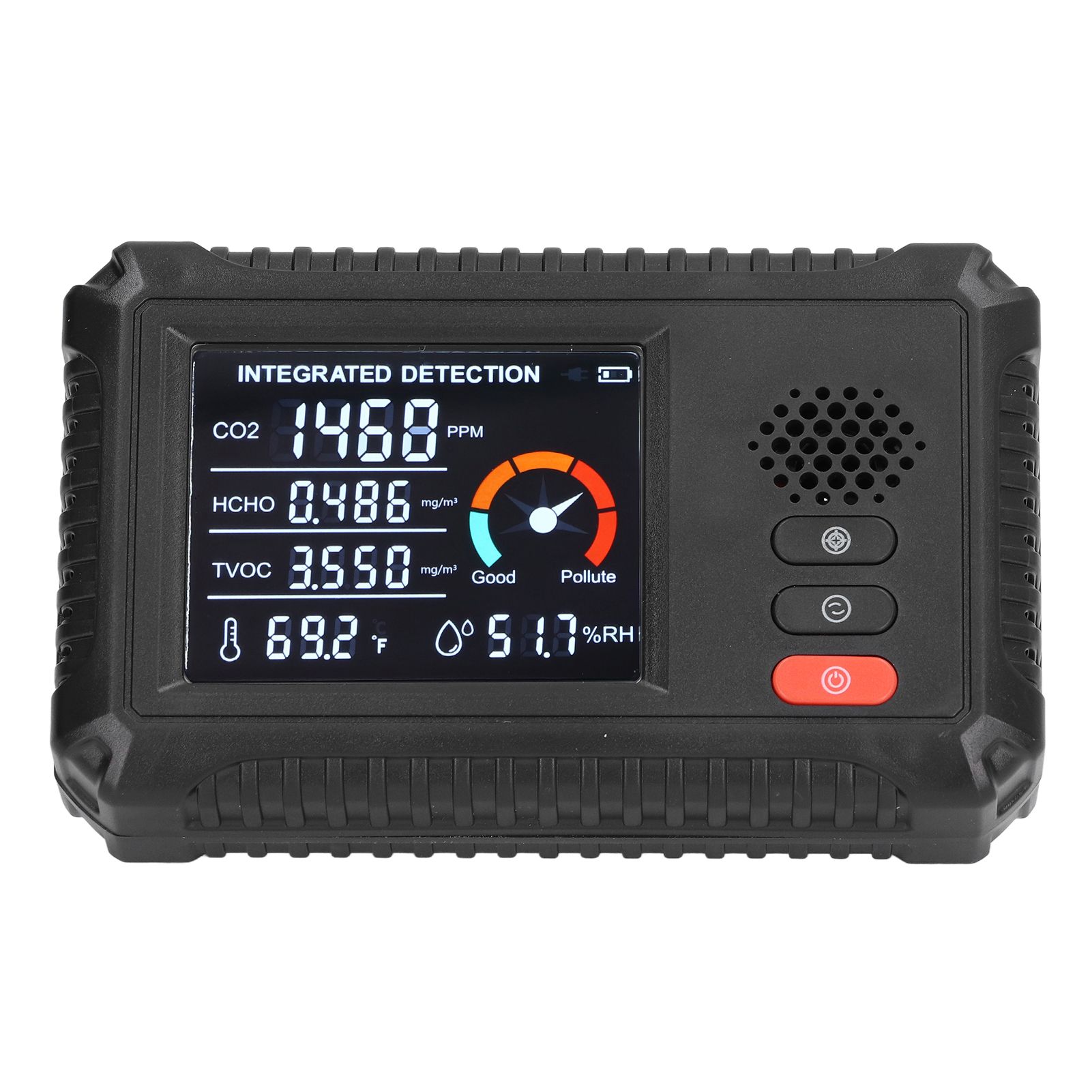Air Quality Detector 5 in 1 Real Time Environmental Assessment Monitor for view 3