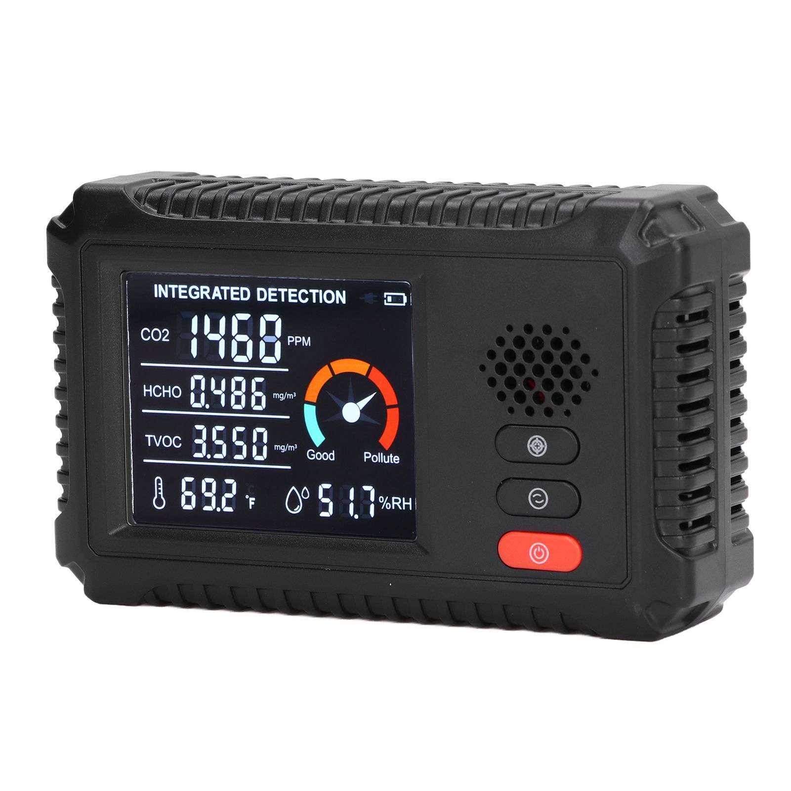 Air Quality Detector 5 in 1 Real Time Environmental Assessment Monitor for view 5