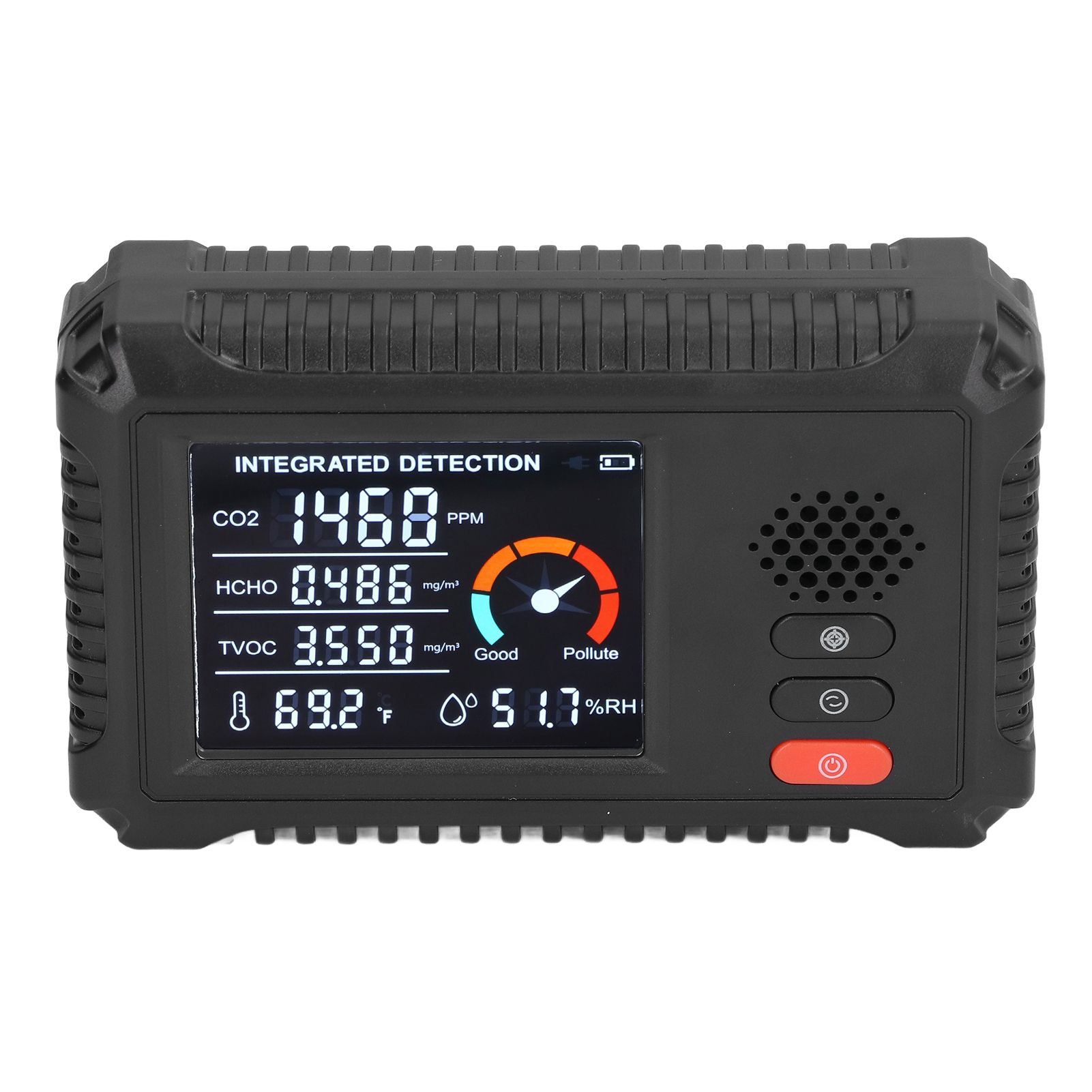 Air Quality Detector 5 in 1 Real Time Environmental Assessment Monitor for view 6