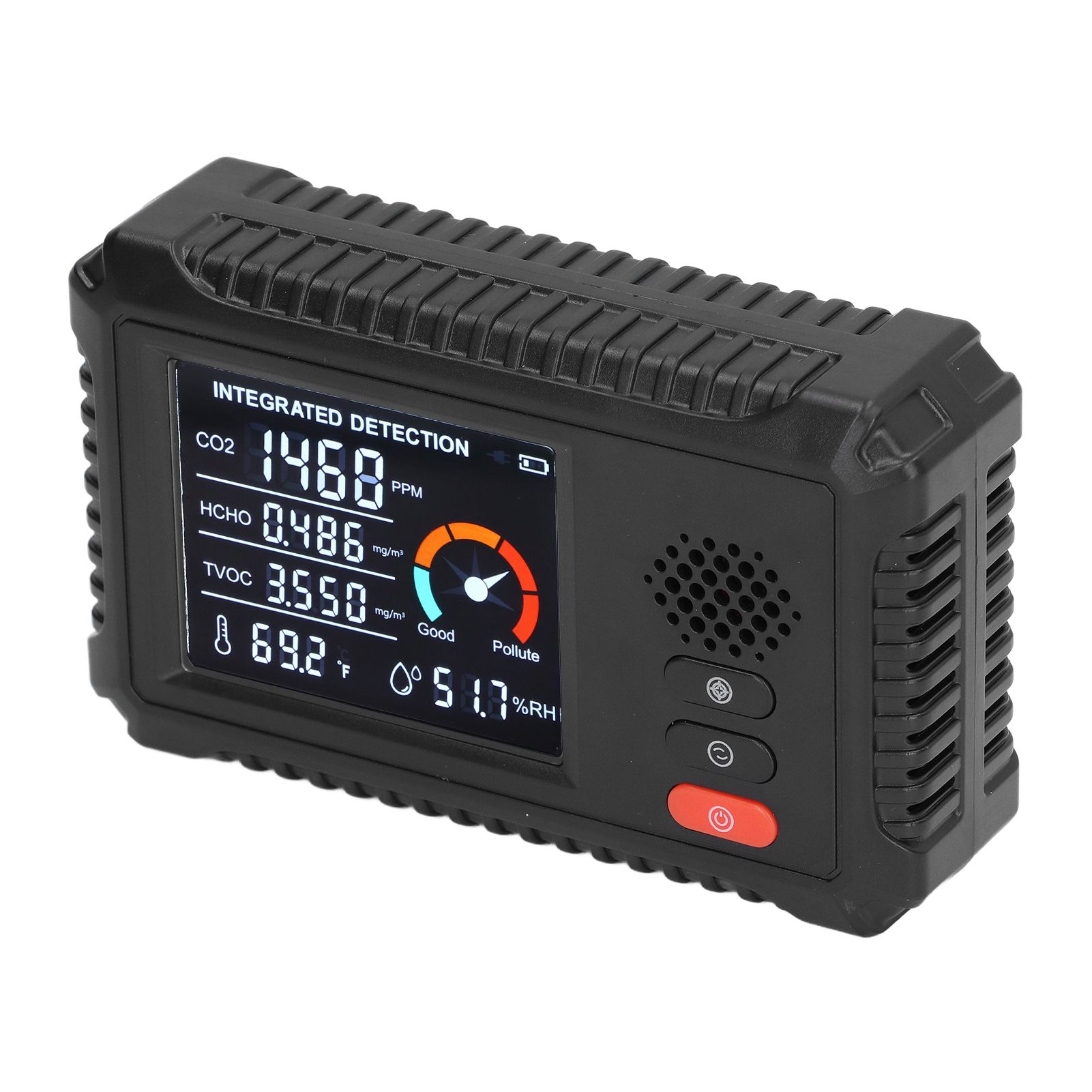 Air Quality Detector 5 in 1 Real Time Environmental Assessment Monitor for view 8