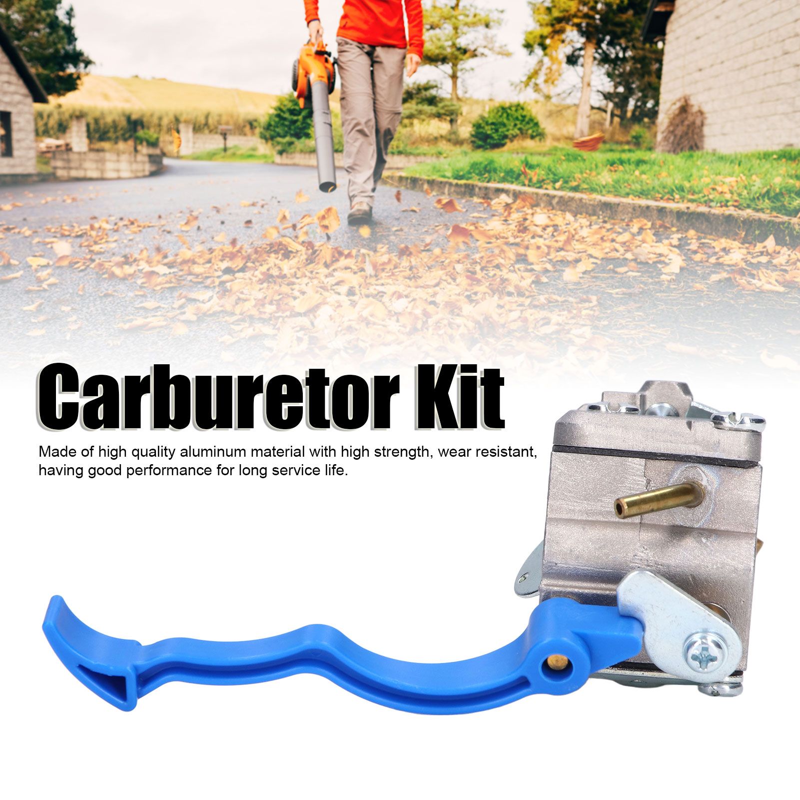 Carburetor Replacement Kit with Air Filter for Husqvarna 125B 125BVX 125BX view 13