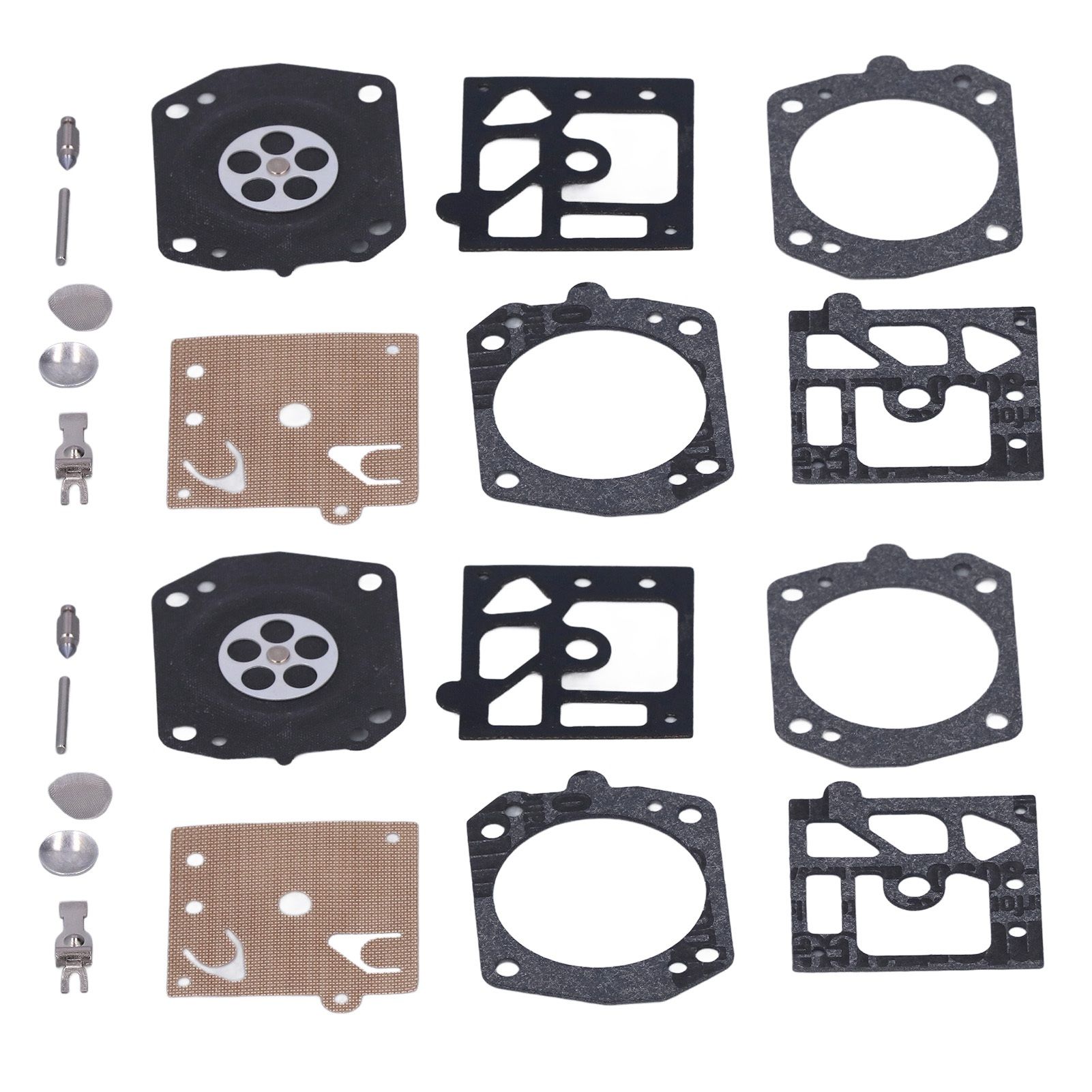 2Set Carburetor Carb Repair Kit Garden Lawn Mower Rebuild Kit Accessory for view 10