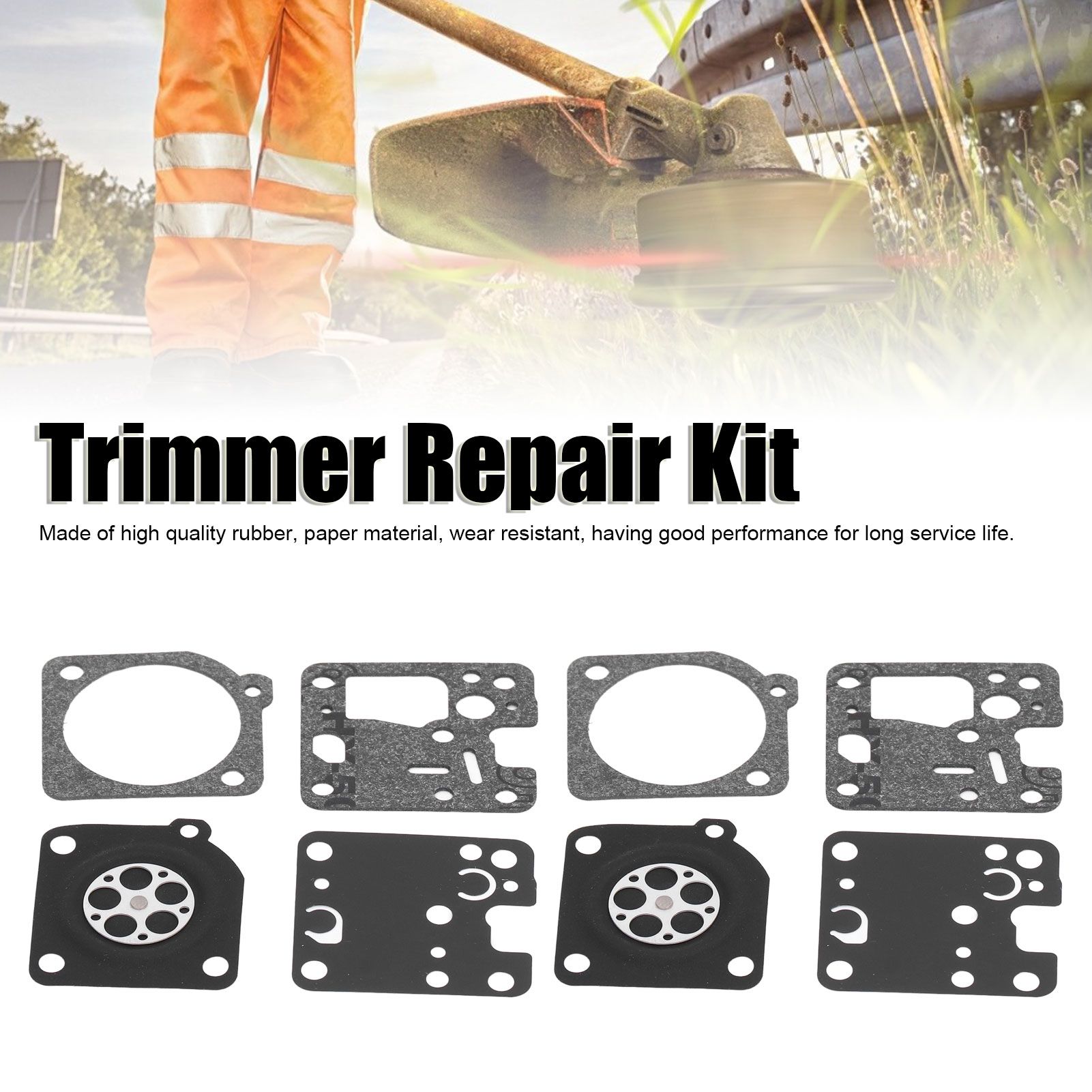 2 Sets Trimmer Repair Replacement Kit Replacement for SRM 210 SRM230 Garden view 13