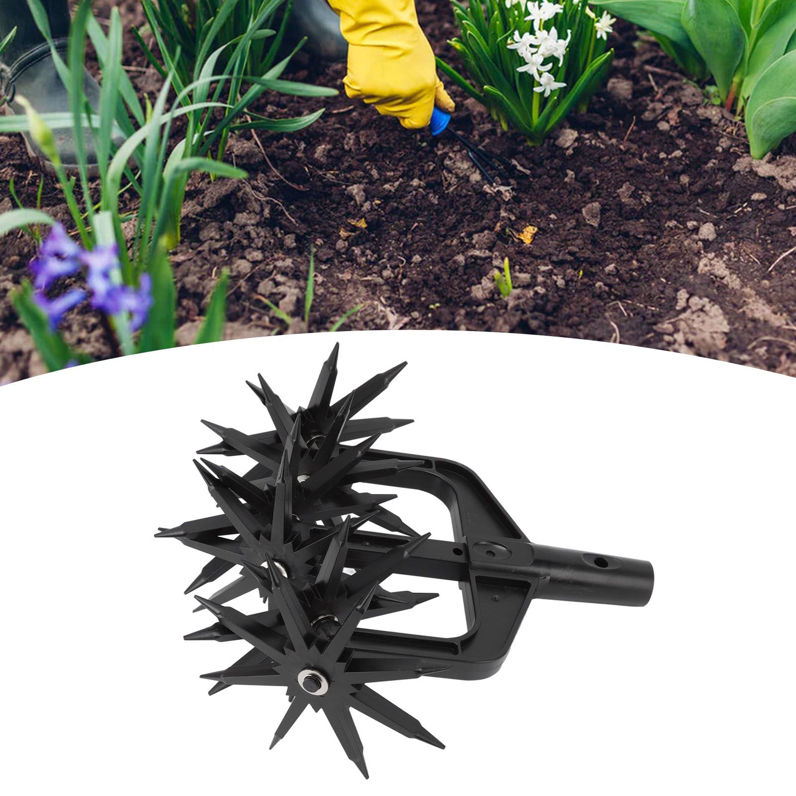 Garden Soil Scarifier Wear Resistant 2 in 1 Ventilated Scarifier Rotary Tiller view 12