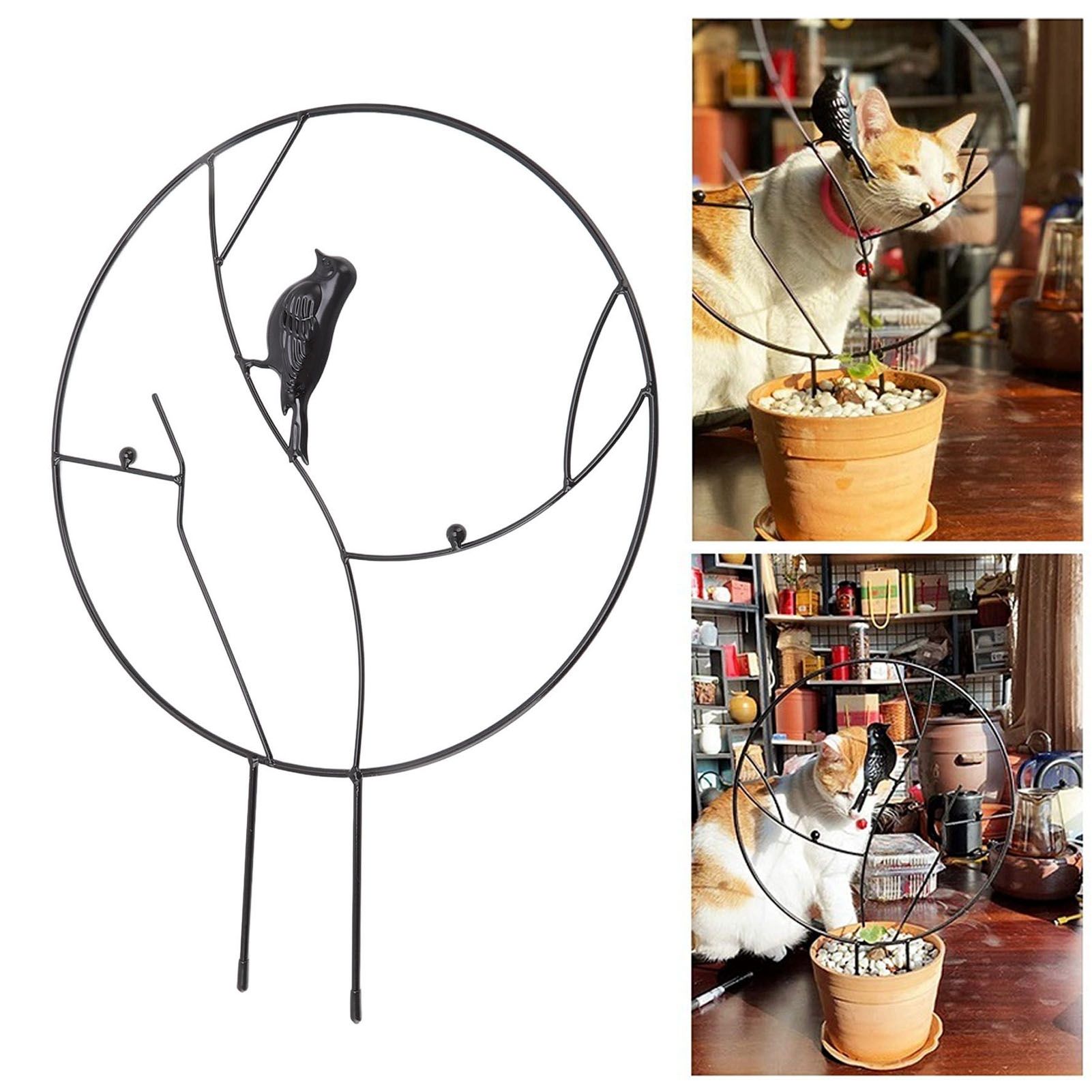 Bird Garden Trellis Good Support Cute Appearance Thick Lightweight Small Metal view 12
