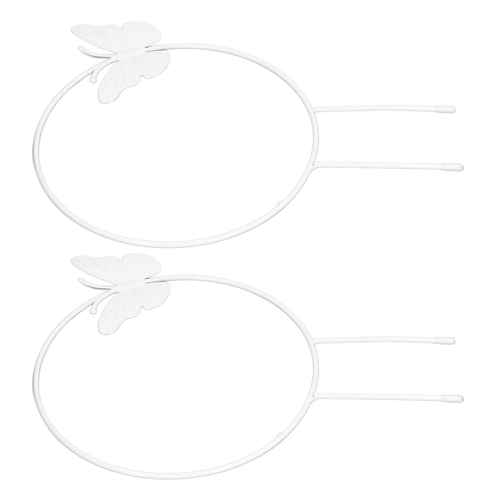 2Pcs Butterfly Garden Climbing Trellis Beautiful Iron Plant Trellis for view 5