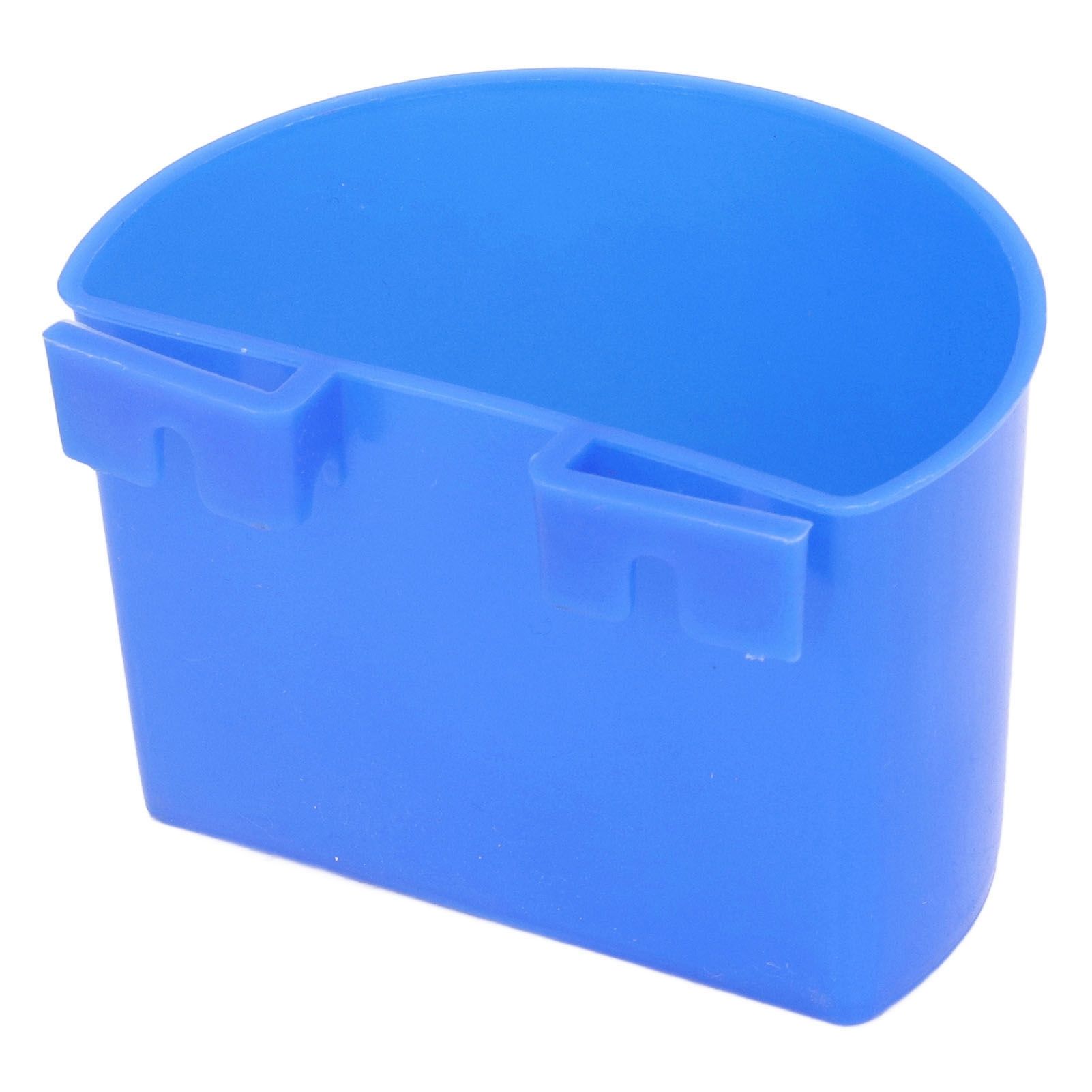 20Pcs Bird Food Bowl Plastic Parrot Water Feeding Cup Birdcage Feeder Trough view 7