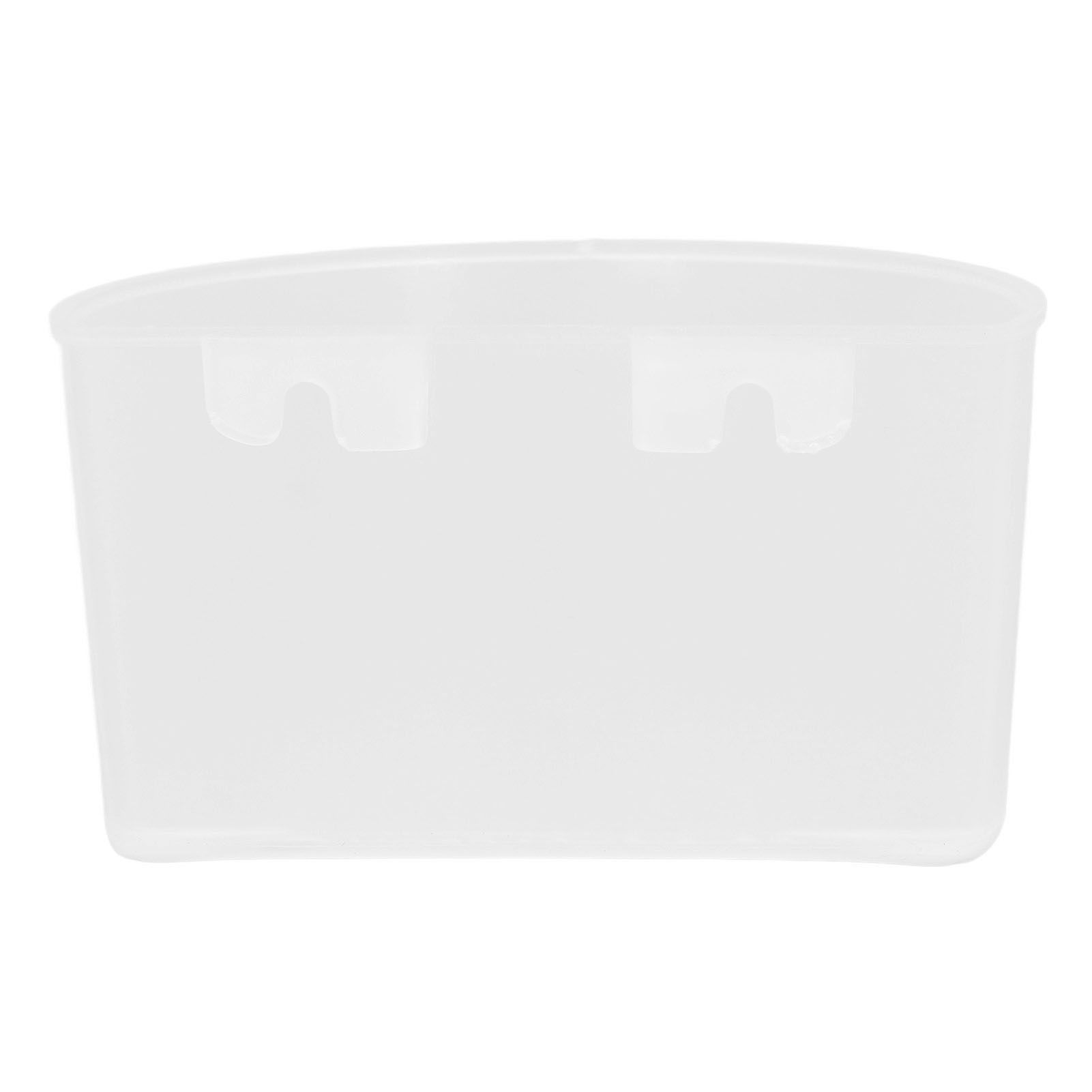 20Pcs Bird Food Bowl Plastic Parrot Water Feeding Cup Birdcage Feeder Trough view 9