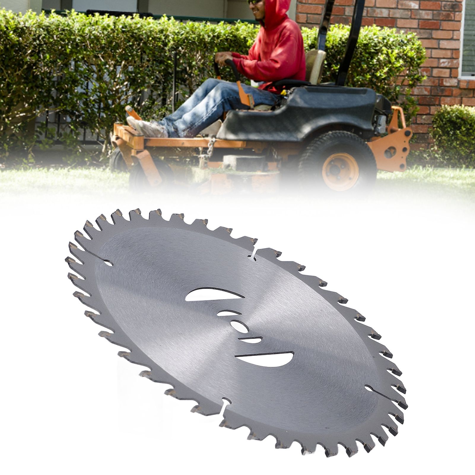 Circular Saw Blade Manganese Steel Sturdy Durable Incisive Grass Trimmer Blade view 12