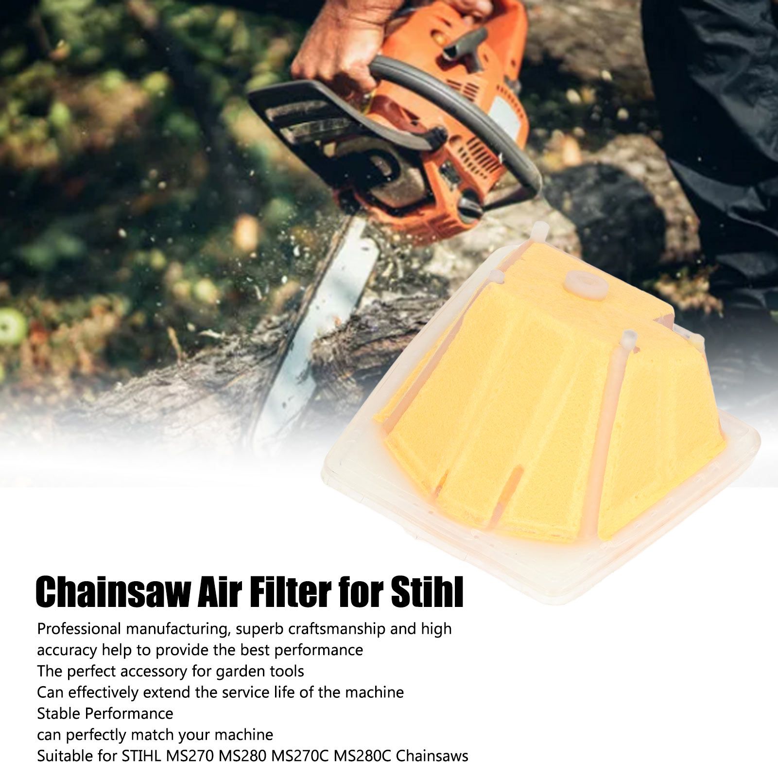 Chainsaw Air Filter Replacement Part for STIHL MS270 MS280 MS270C MS280C Chainsaws view 15
