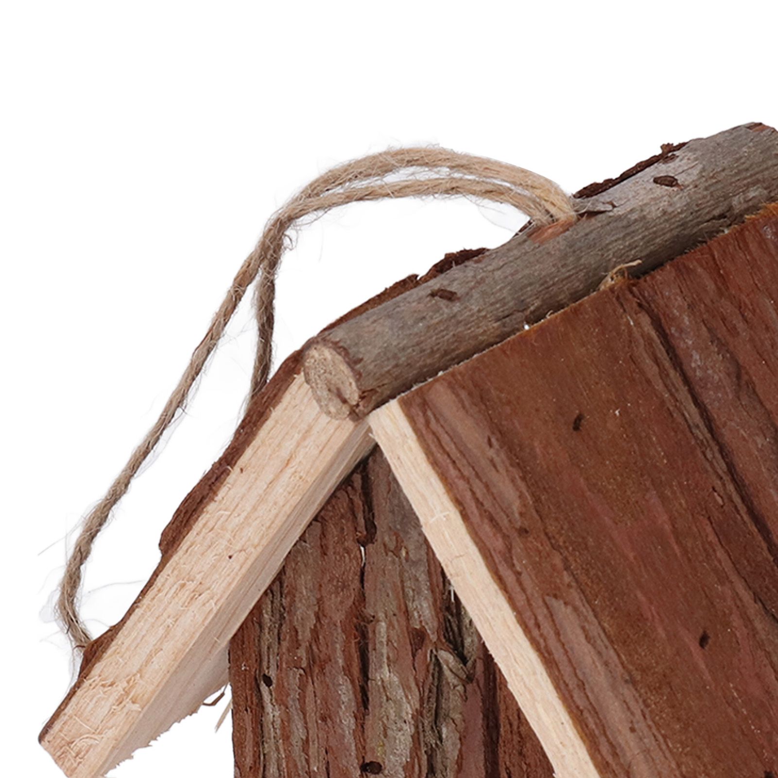 Wooden Bird House Hanging Retro Style Fir Wood Birdhouse for Outdoor Garden view 14