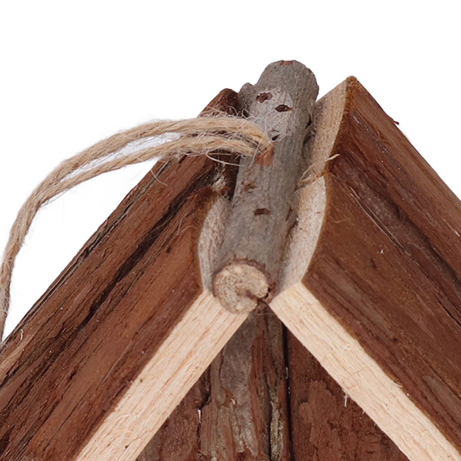Wooden Bird House Hanging Retro Style Fir Wood Birdhouse for Outdoor Garden view 15