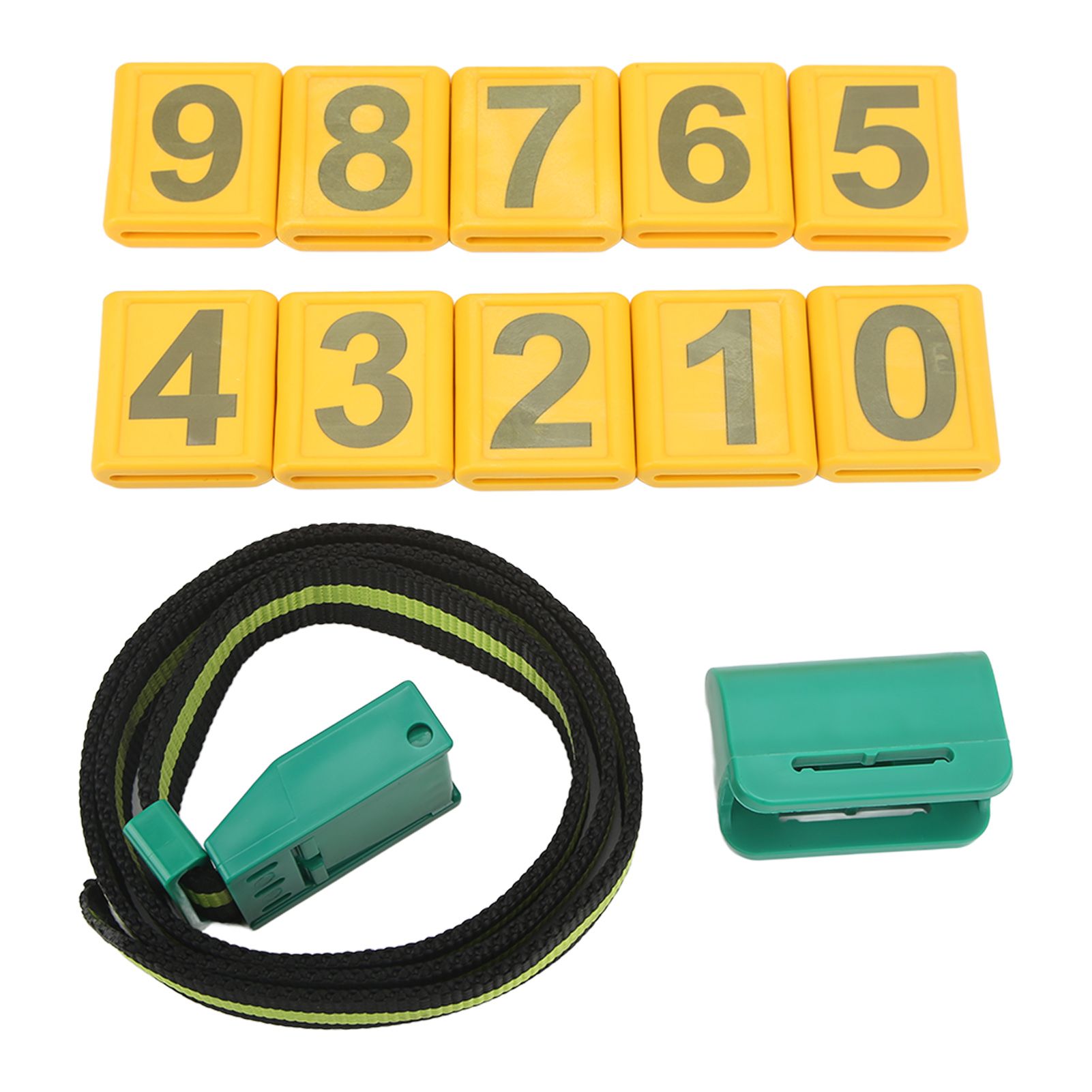 Cow Collar Wear Resistant Plastic Animal Collar with Pedometer 10 Number Plate view 4
