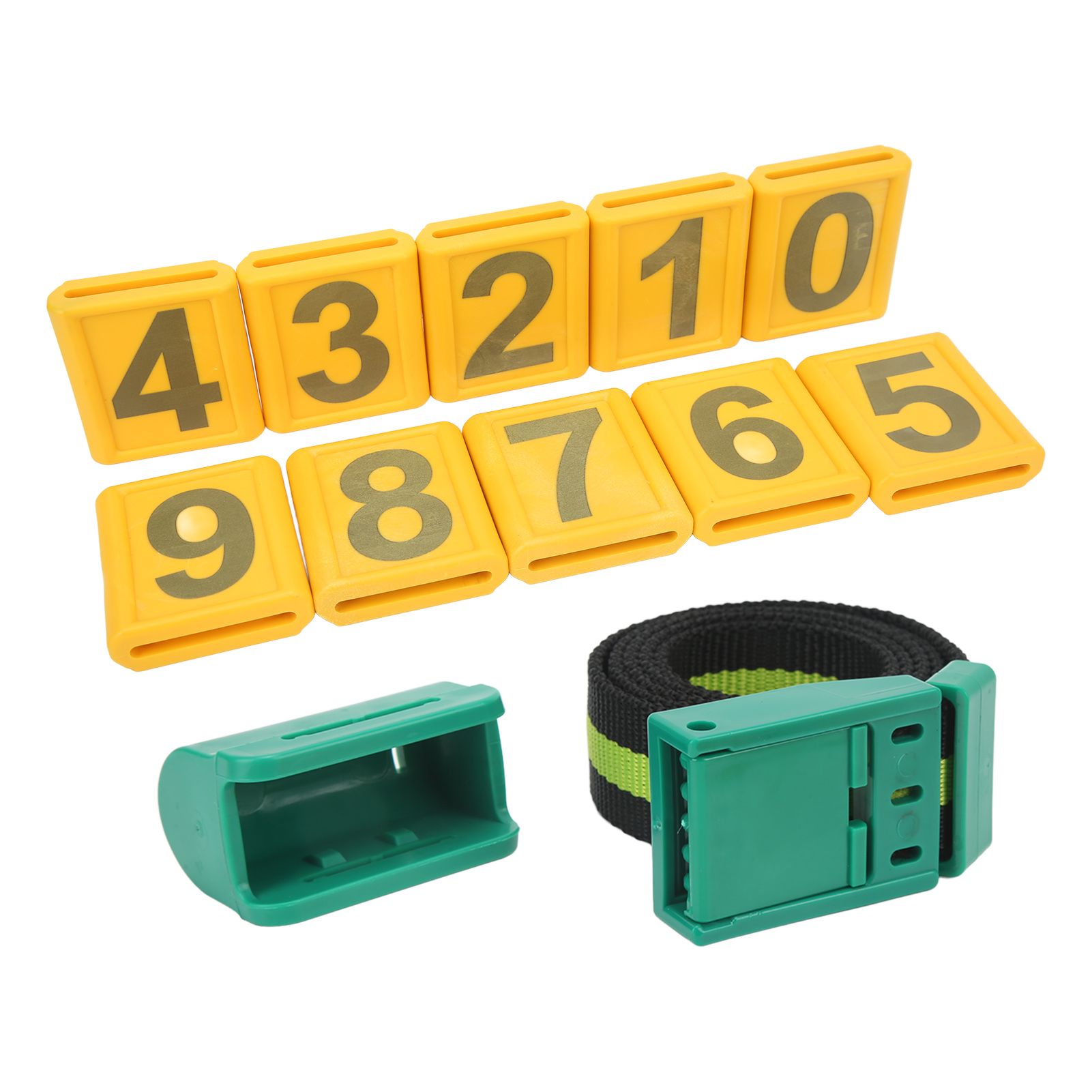 Cow Collar Wear Resistant Plastic Animal Collar with Pedometer 10 Number Plate view 7