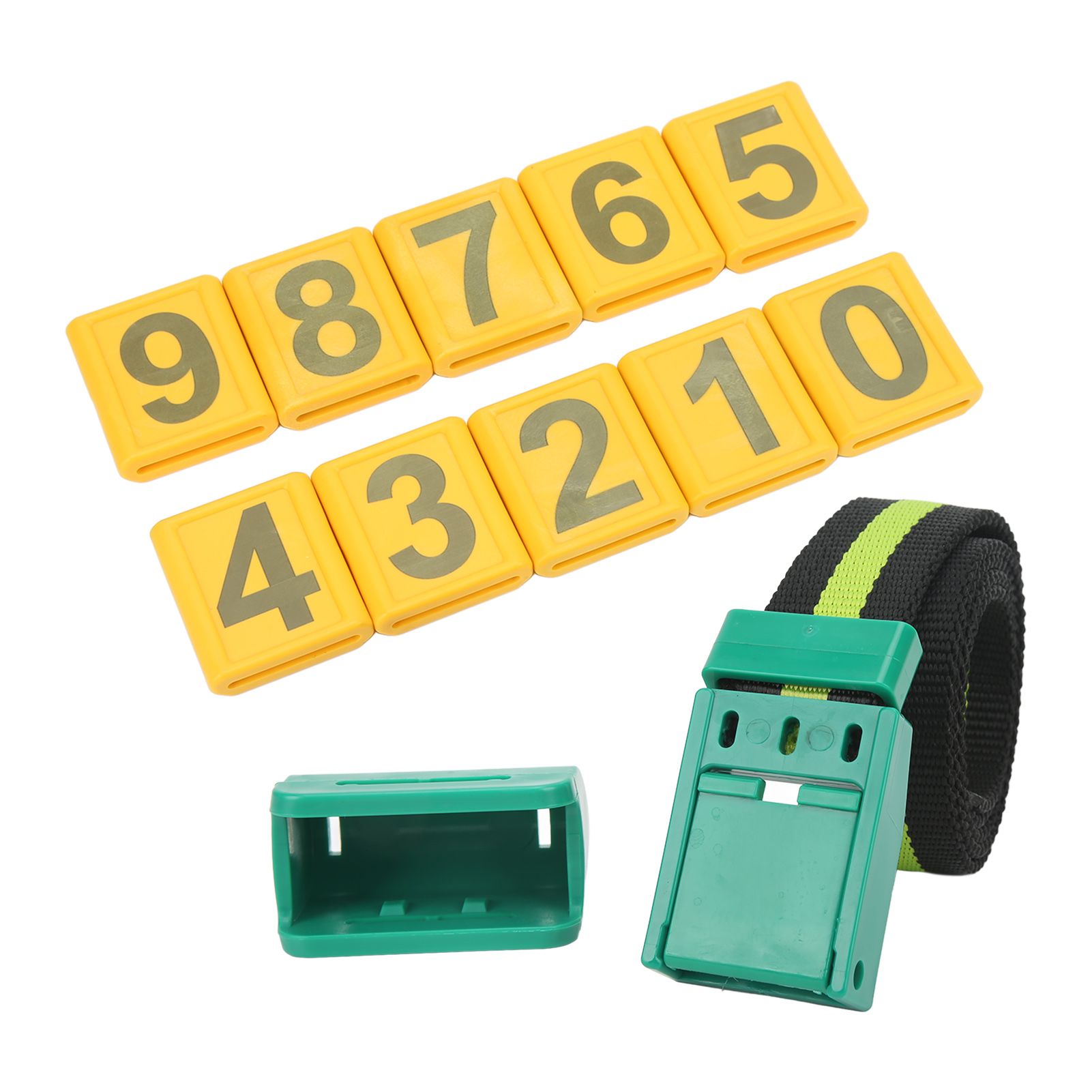 Cow Collar Wear Resistant Plastic Animal Collar with Pedometer 10 Number Plate view 8