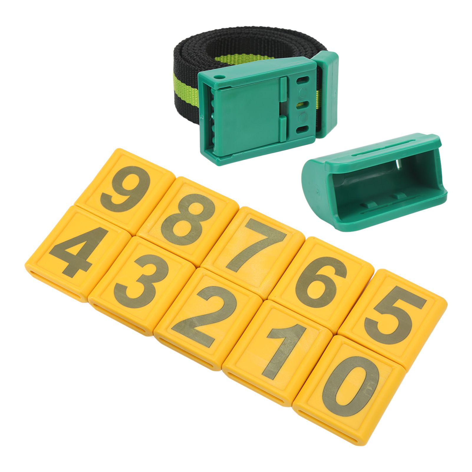 Cow Collar Wear Resistant Plastic Animal Collar with Pedometer 10 Number Plate view 10