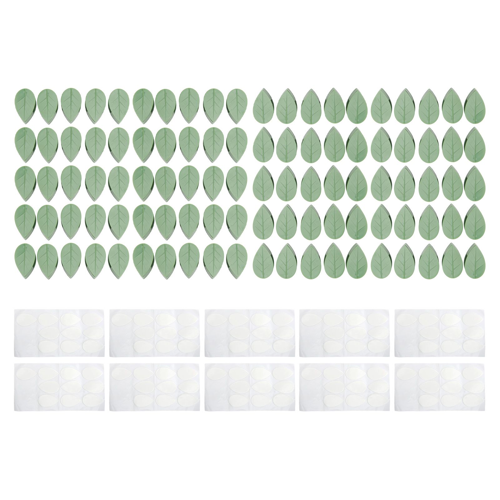 100PCS Plant Climbing Wall Fixture Clips Wall Vines Fixing Clips Self Adhesive