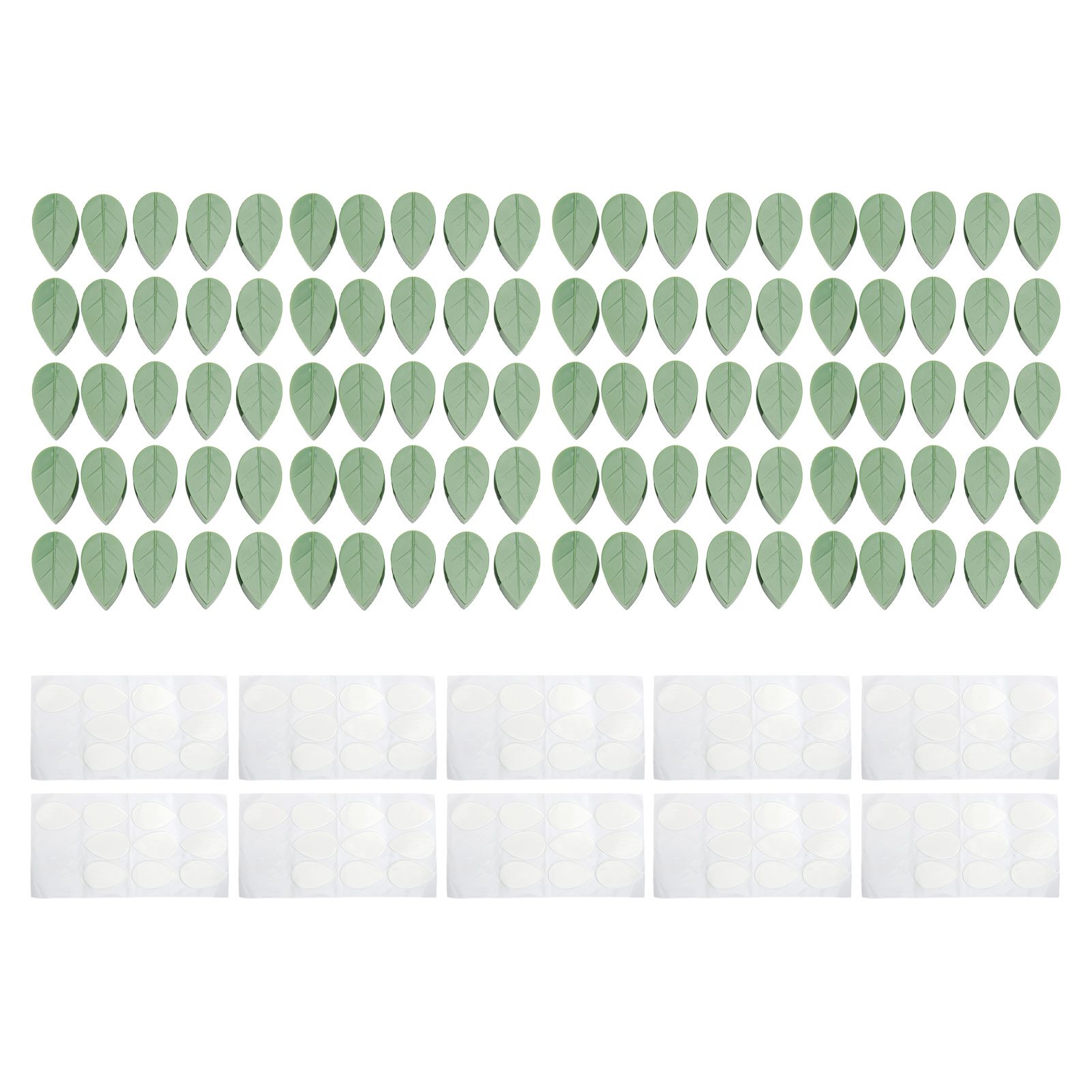 100PCS Plant Climbing Wall Fixture Clips Wall Vines Fixing Clips Self Adhesive view 2