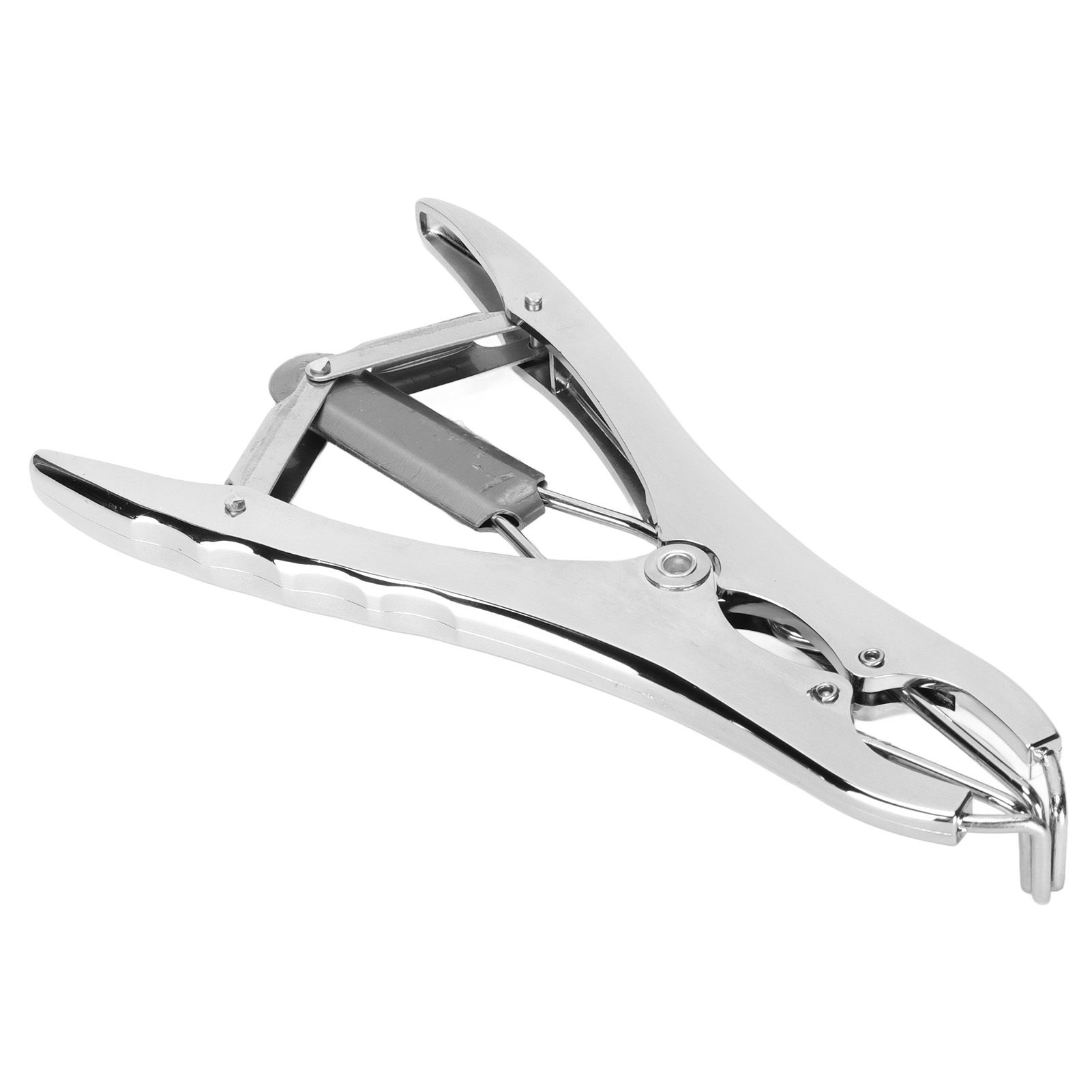 Castration Pliers Aluminium Alloy Bloodless Elastic Tail Docking Clamp for view 10