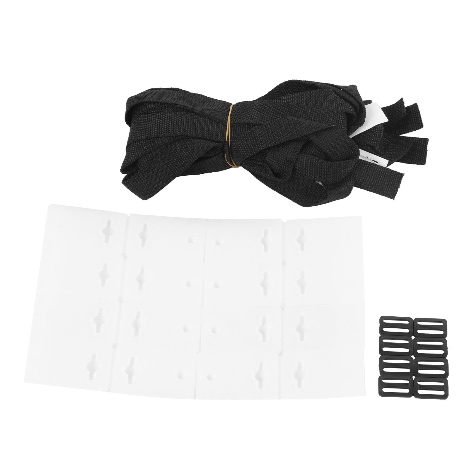 8 Sets Swimming Pool Roller Strap Solar Cover Reel Attachment Kit with Cord view 10
