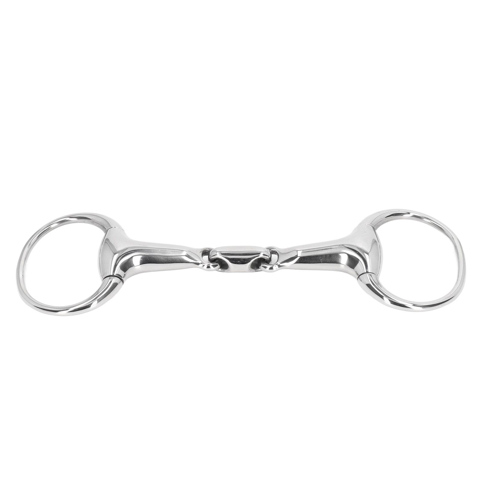 Horse Gag Ring Snaffle Bite Stainless Steel 125mm Loose Oval Link Mouthpiece view 6