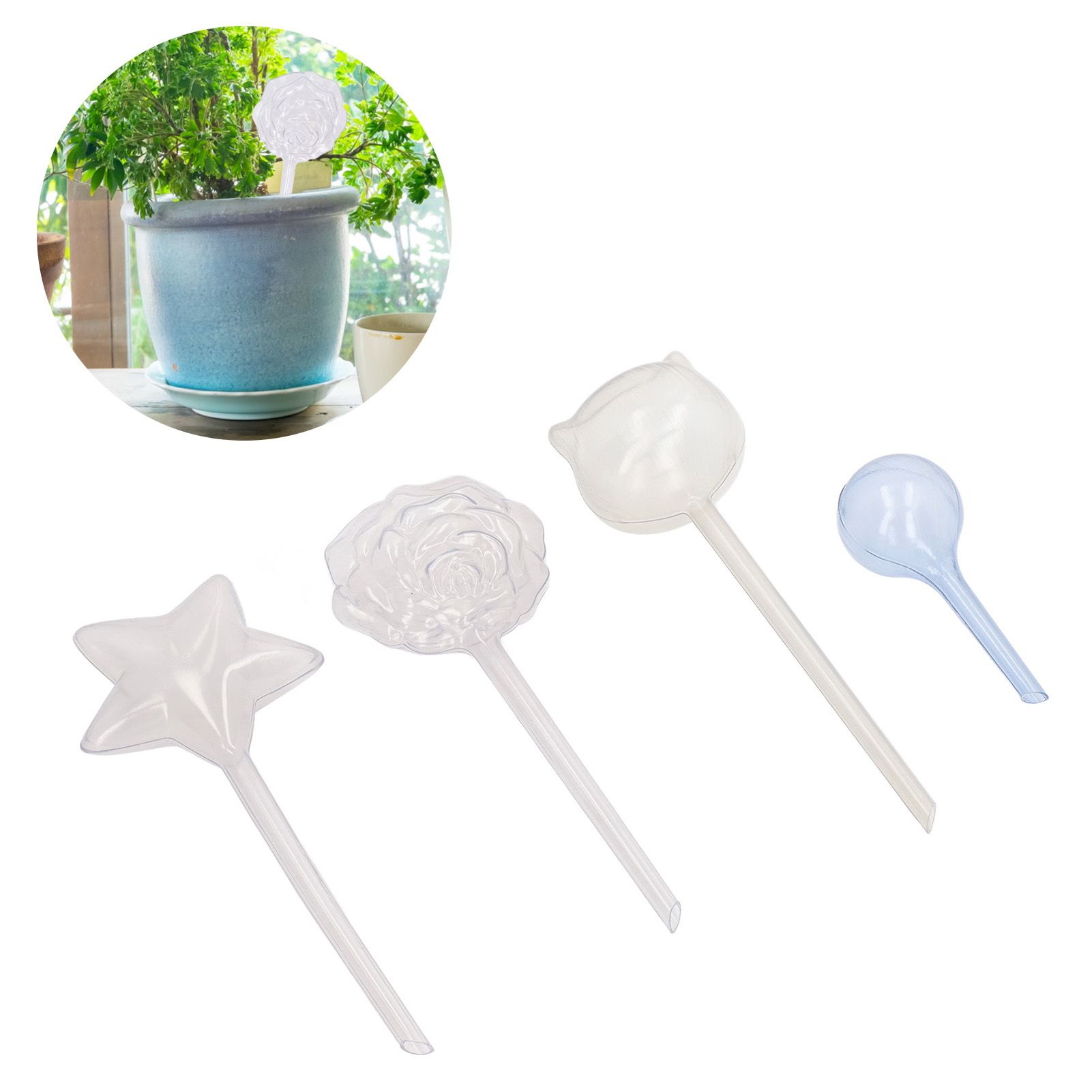 Plant Pot Waterer Finely Crafted Automatic Self Watering Devices for Yard view 11