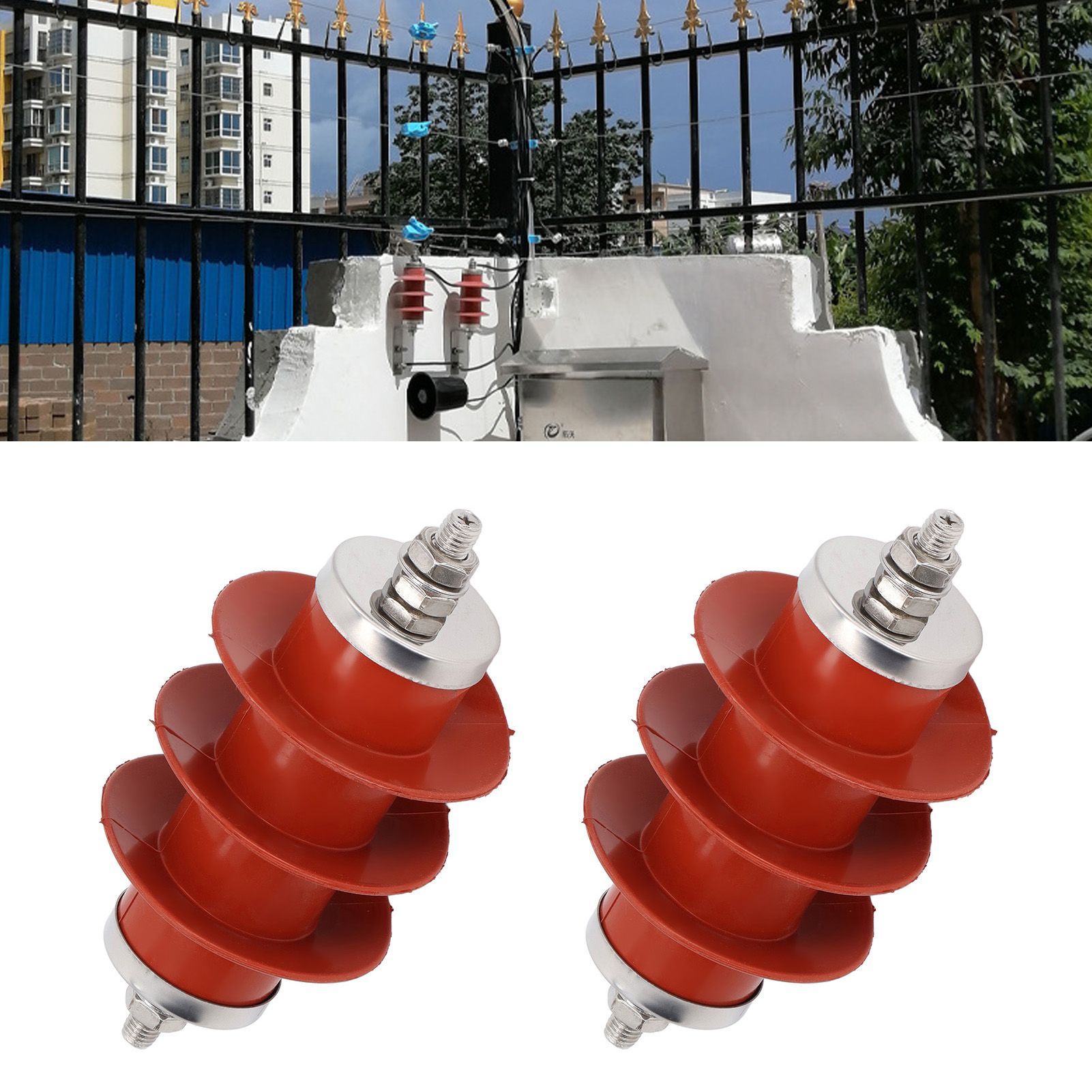 2 PCS 15KV Electric Fence Lightning Arrester Power Grid High Voltage Lightning view 11