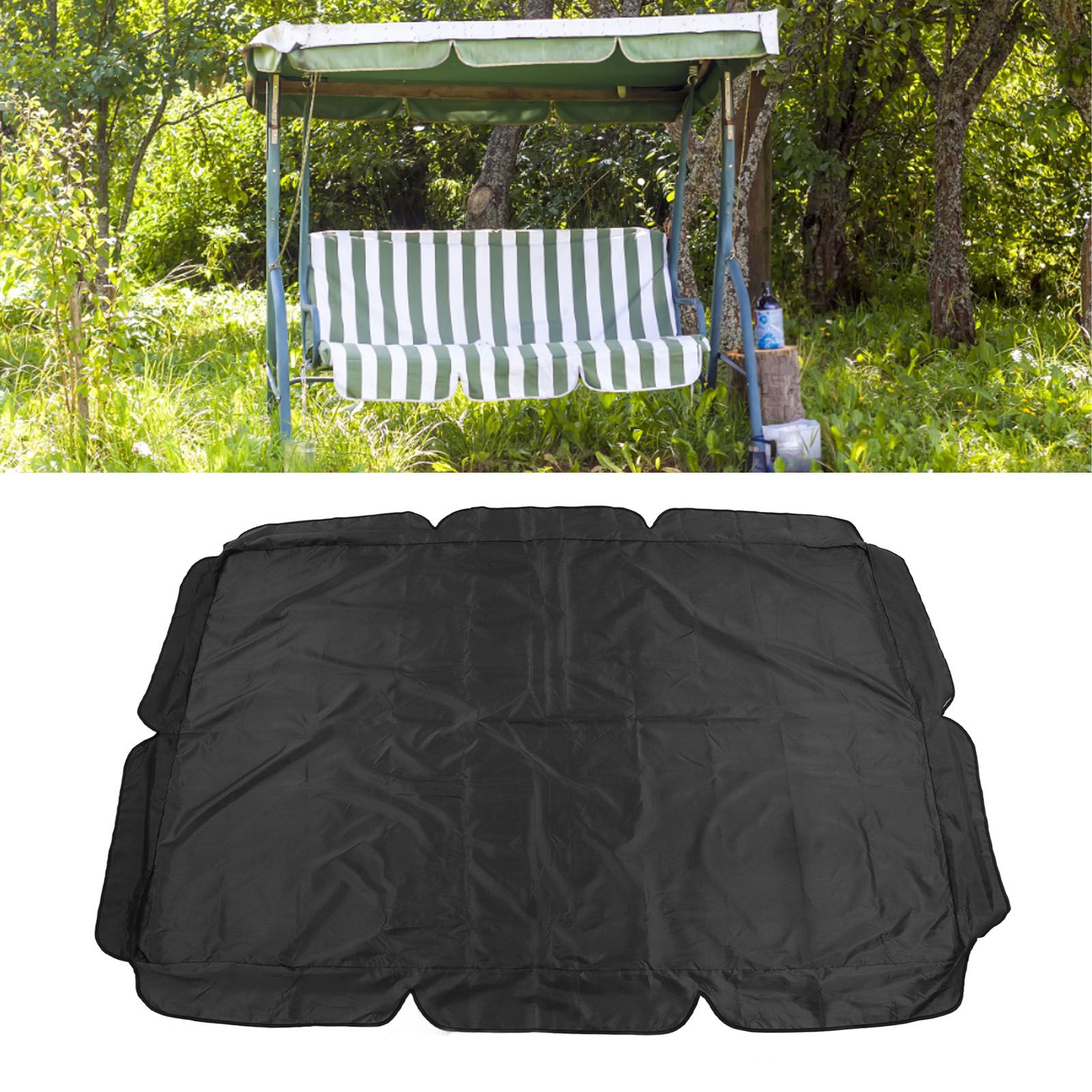 Outdoor Swing Canopy Waterproof Porch Top Cover Replacement UV Proof for Patio view 12