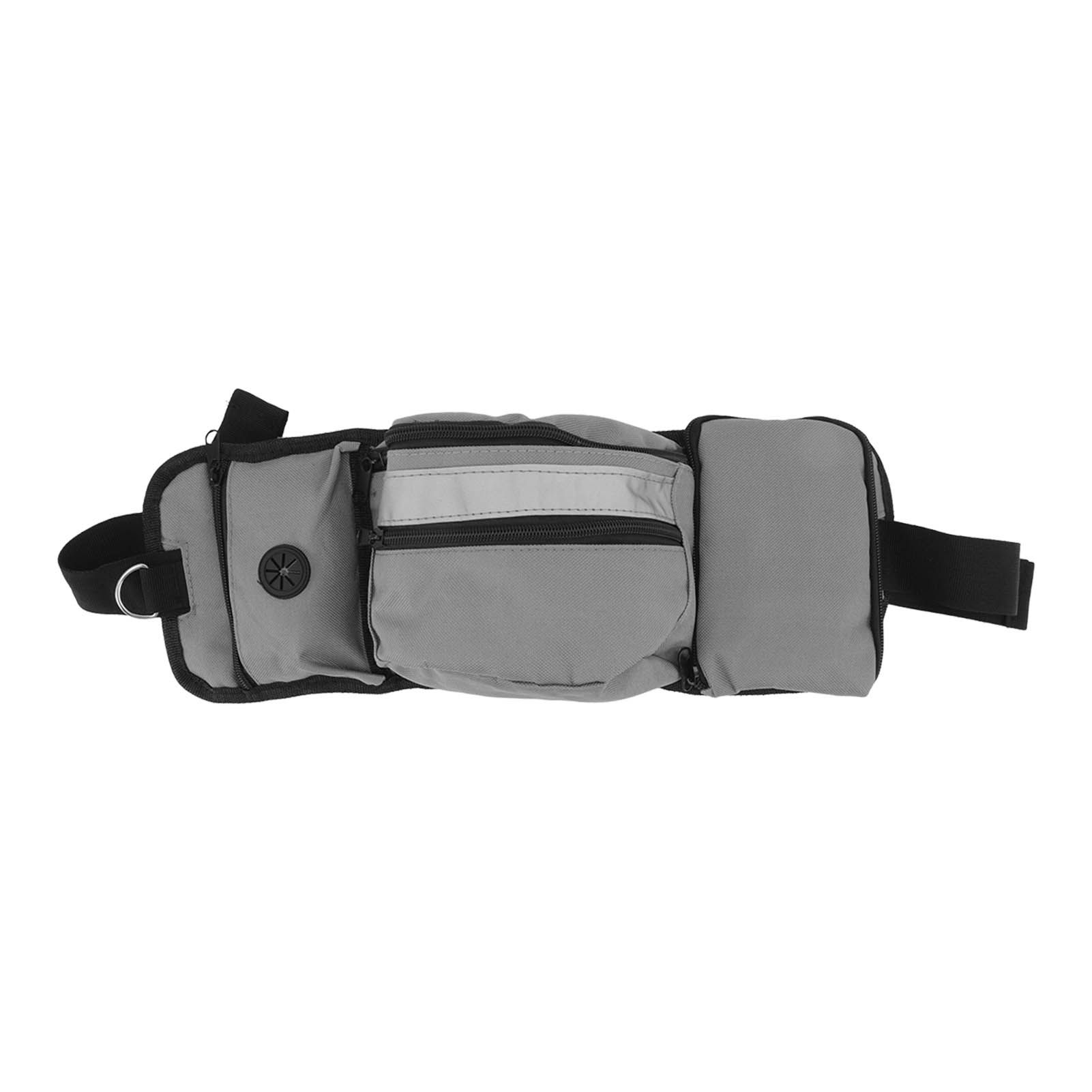Pet Training Waist Pouch Bag Polyester Multiple Pockets Removable Snack Bag
