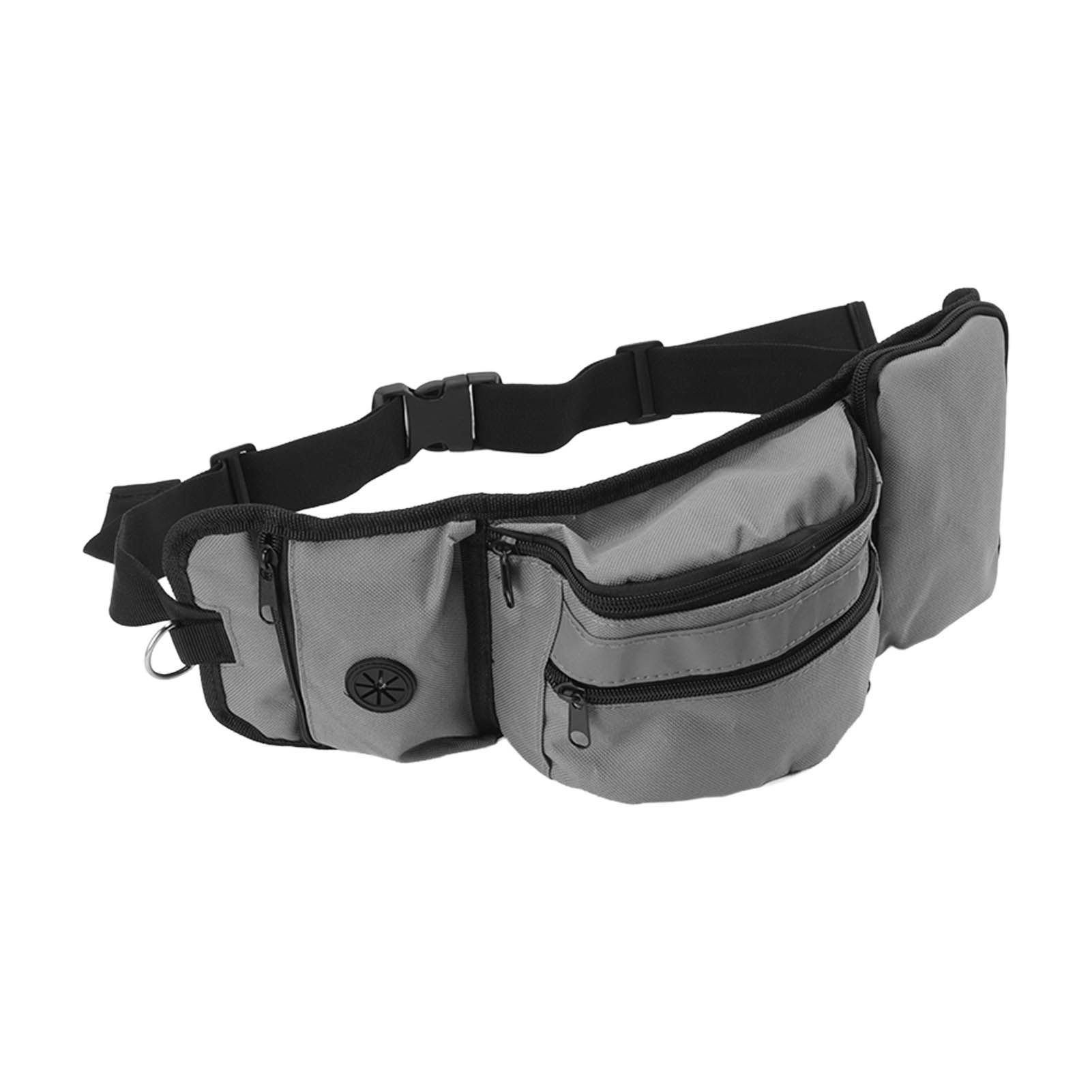 Pet Training Waist Pouch Bag Polyester Multiple Pockets Removable Snack Bag view 9