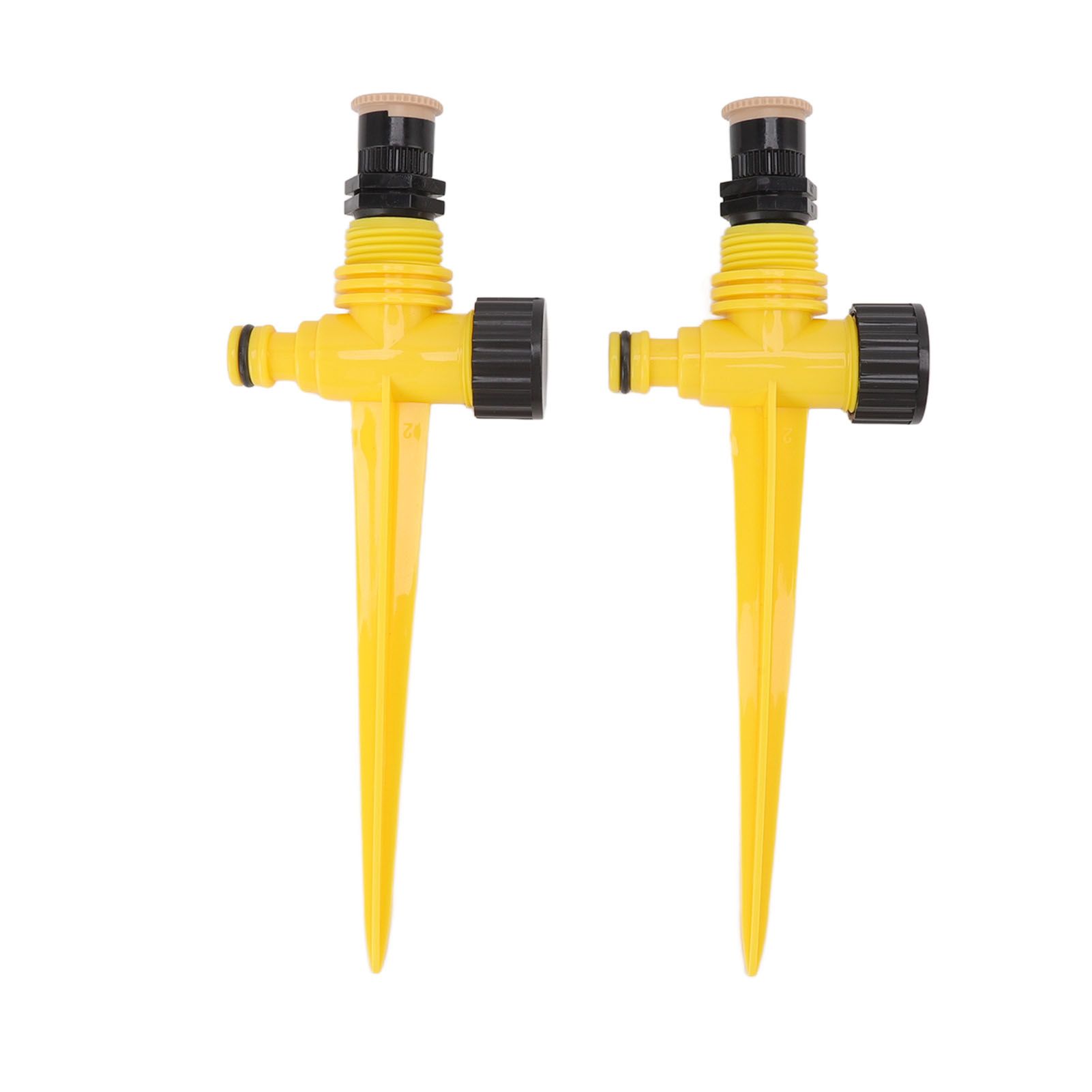 2Set 360 Degree Rotating Garden Yard Sprinkler Ground Plug Type McGonagall view 10