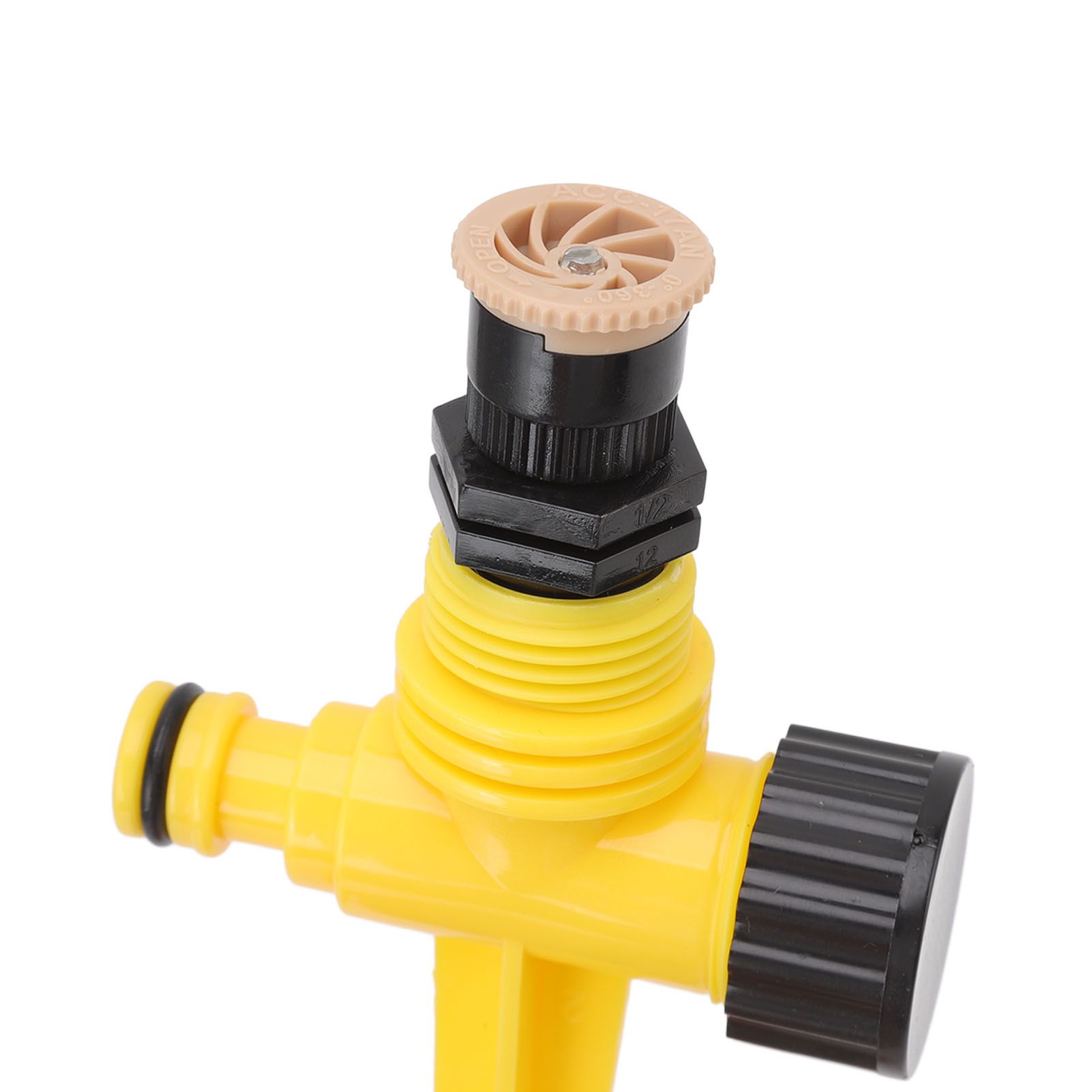 2Set 360 Degree Rotating Garden Yard Sprinkler Ground Plug Type McGonagall view 14
