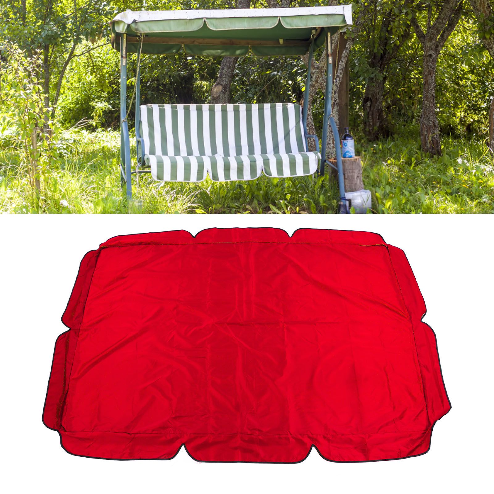 Swing Canopy 600D Silver Coated Oxford Cloth Waterproof Swing Top Cover for view 12